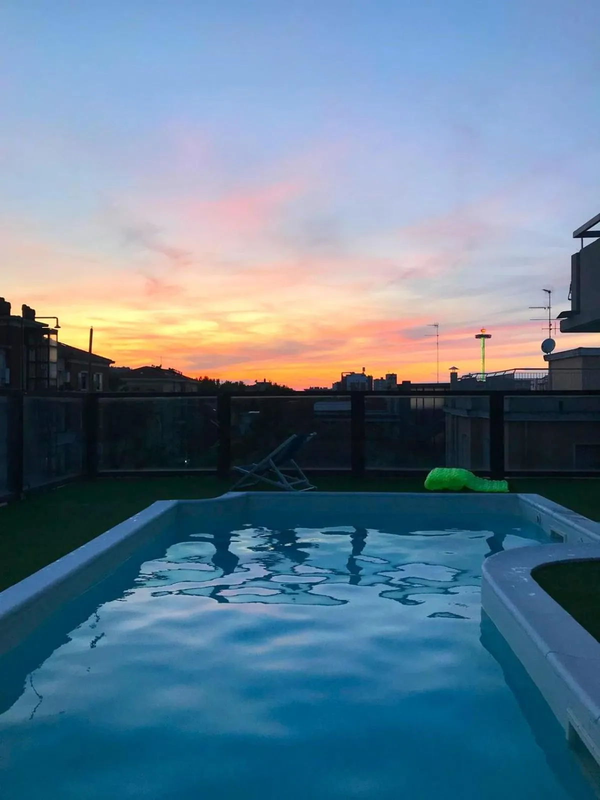 Pool view in Hotel Caesar