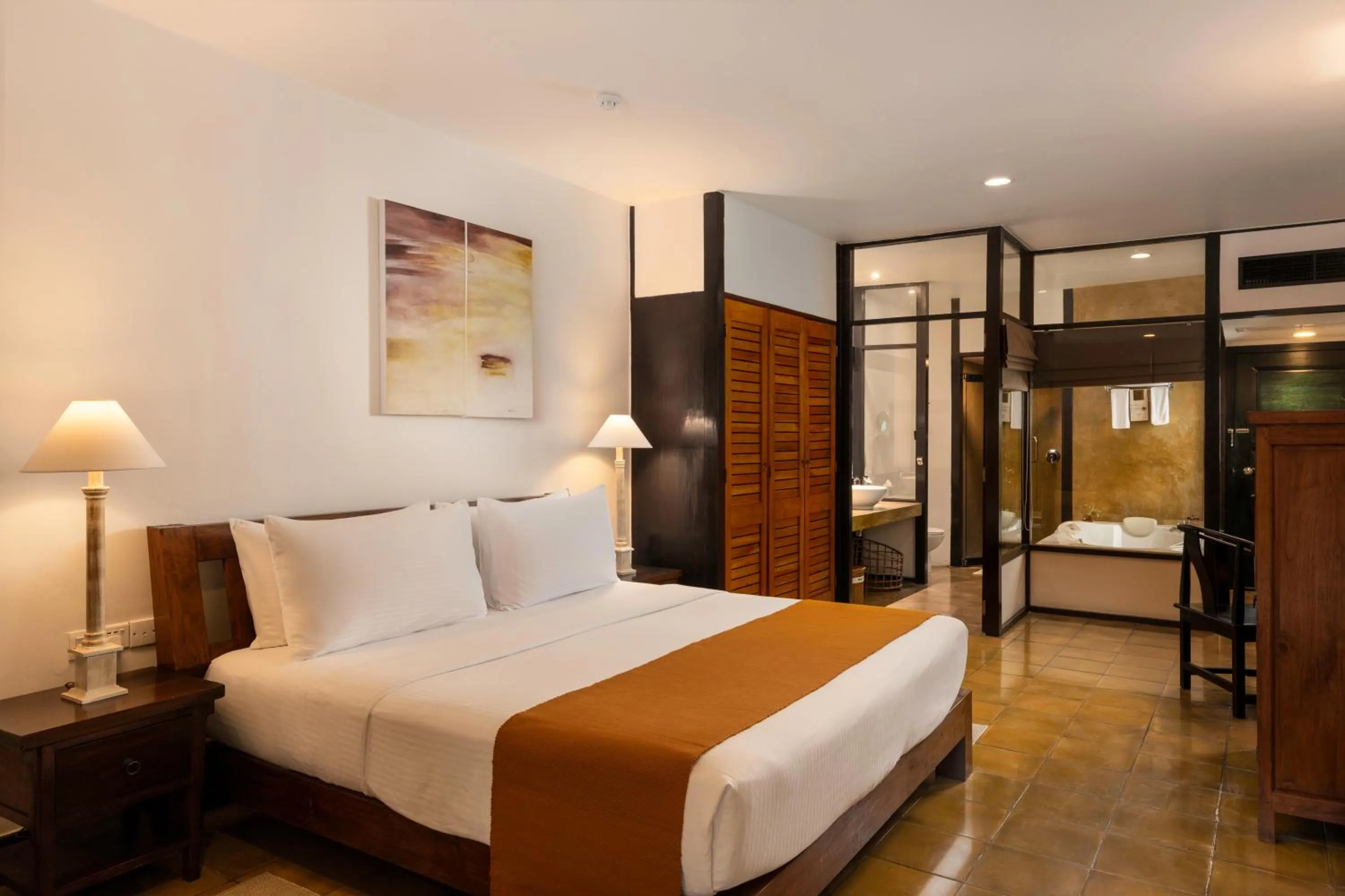 Bedroom, Bed in Jetwing Beach