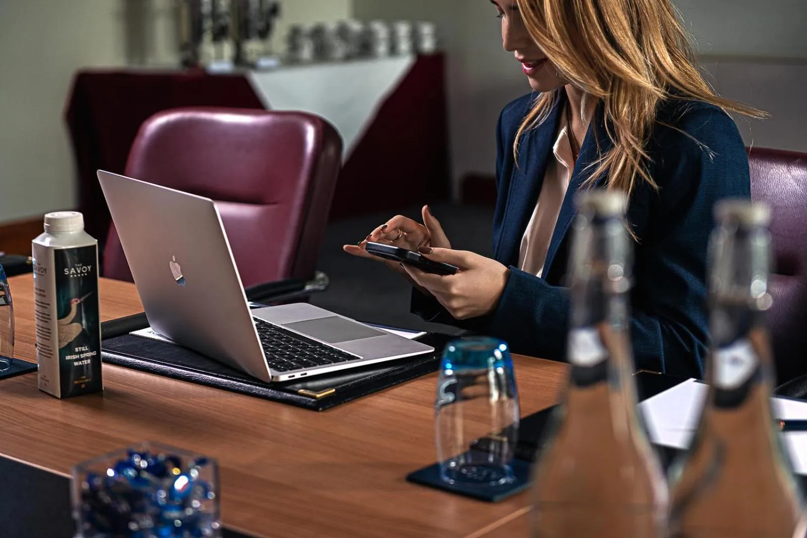 Business facilities in The Savoy Hotel