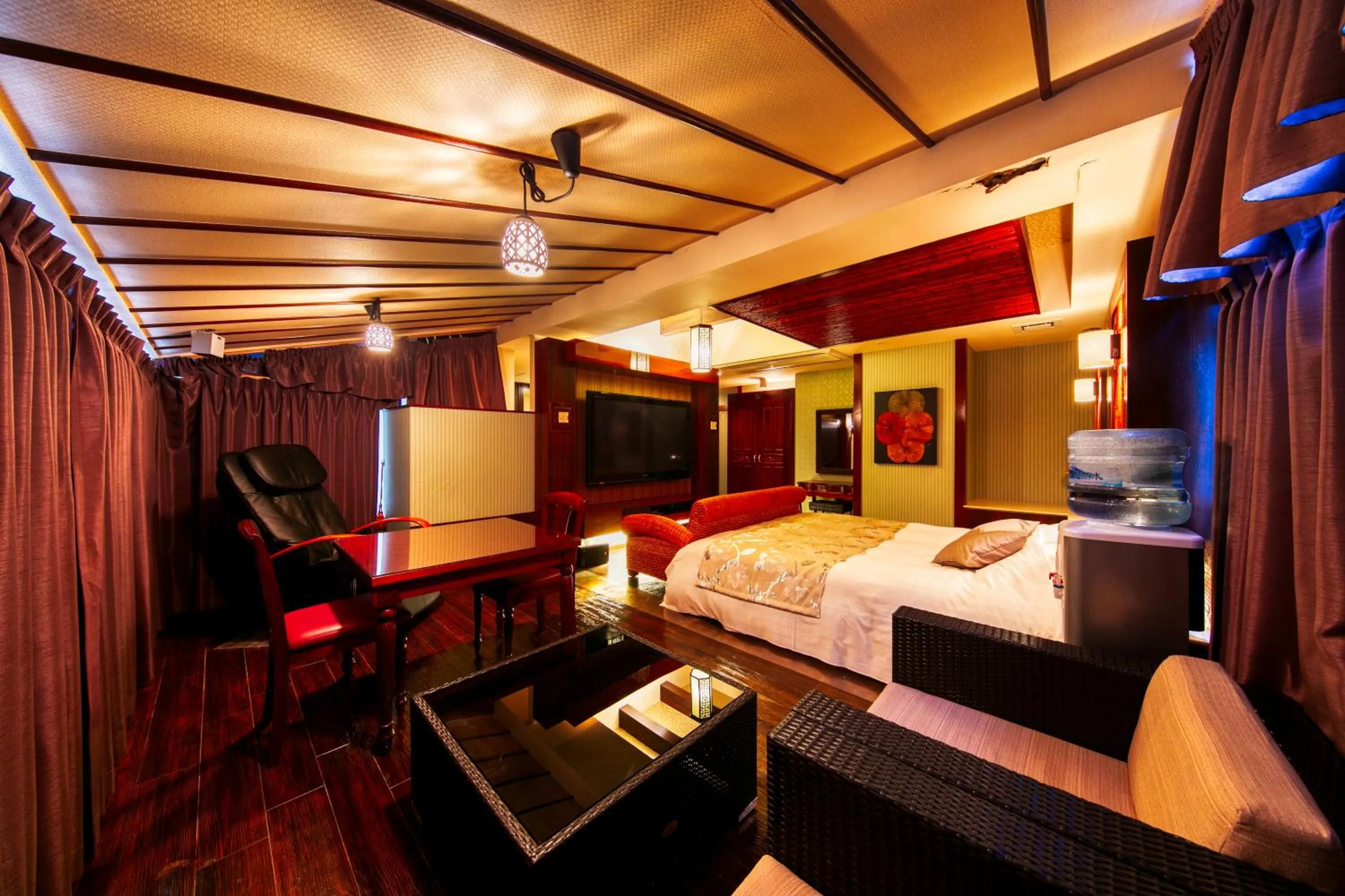 Bed in Hotel Lotus Otsu (Adult Only)