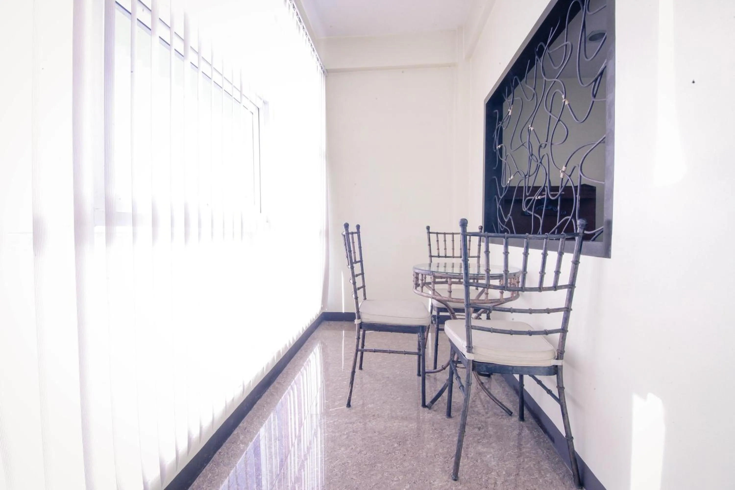 Balcony/Terrace in Fj Manila Hotel