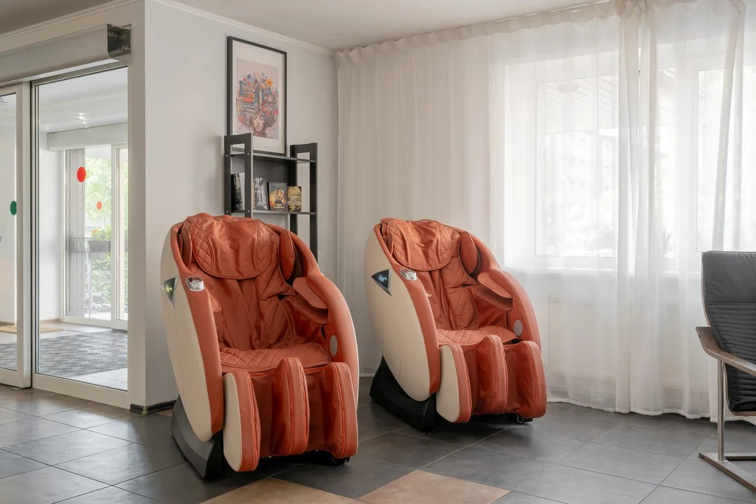 Seating area in Apart Hotel Tomo FREE PARKING