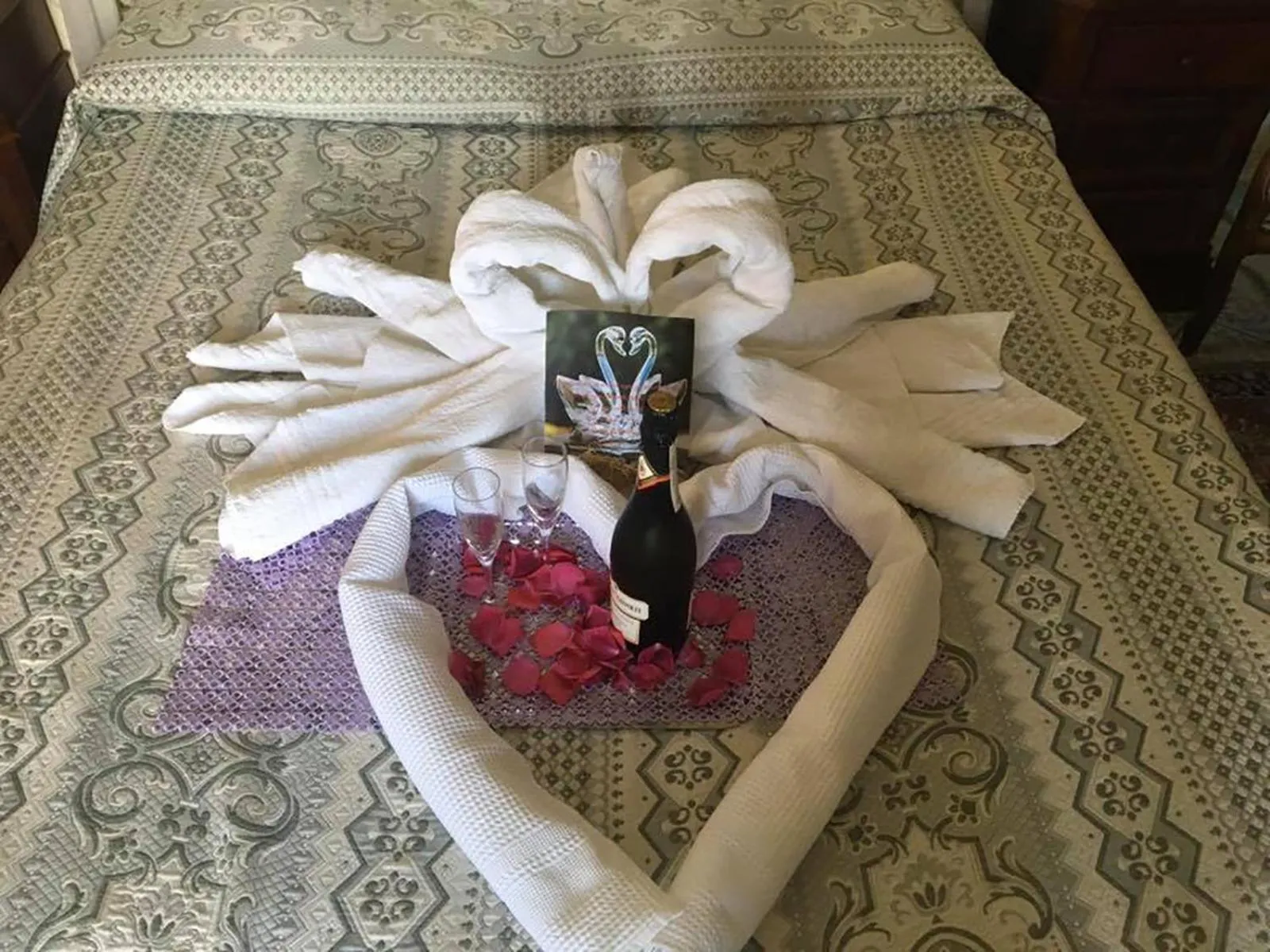 Bed in L'Antico Borgo Dei Limoni