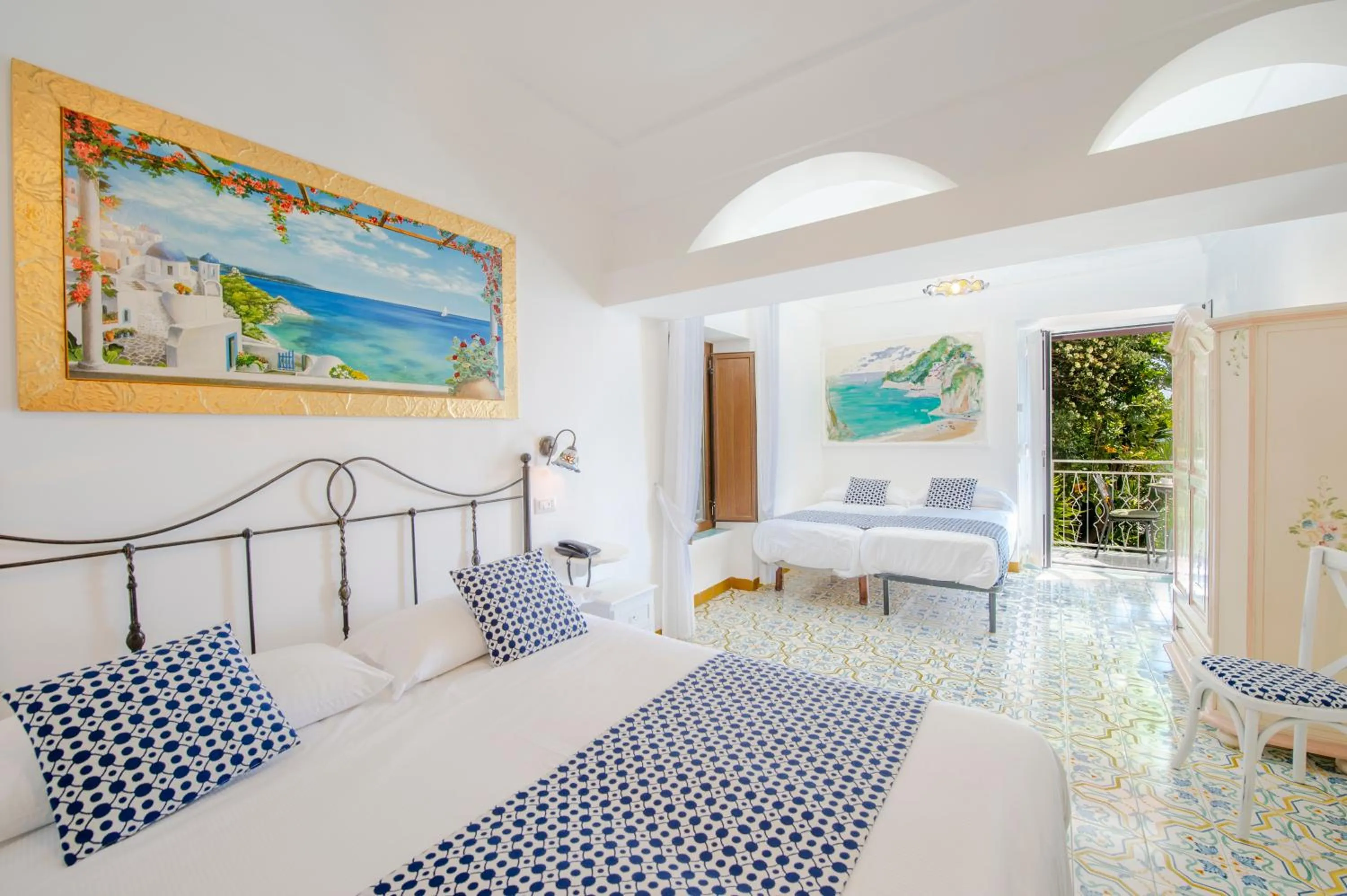 Bed in Hotel Costa Diva