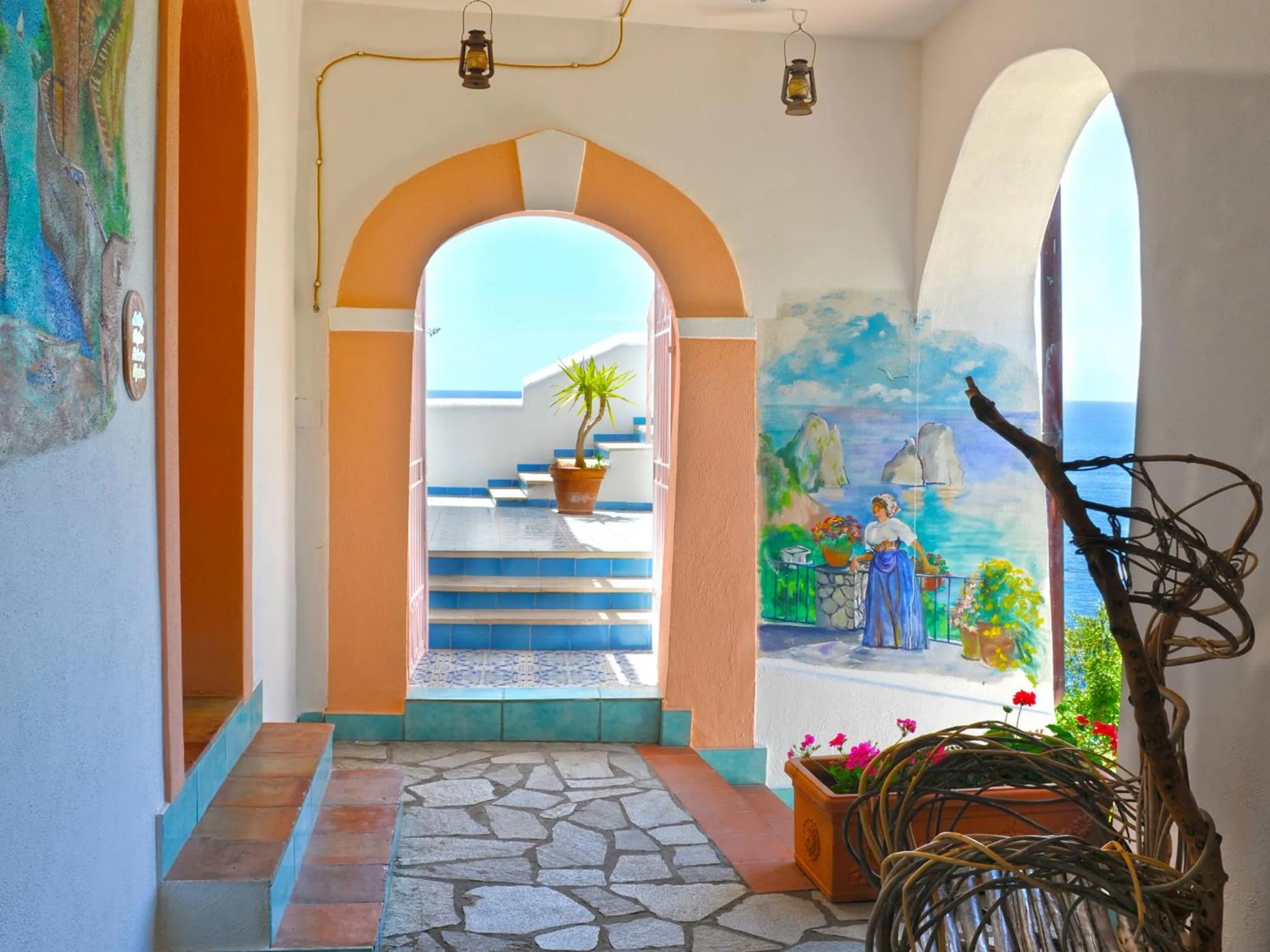 Decorative detail in Hotel Costa Diva