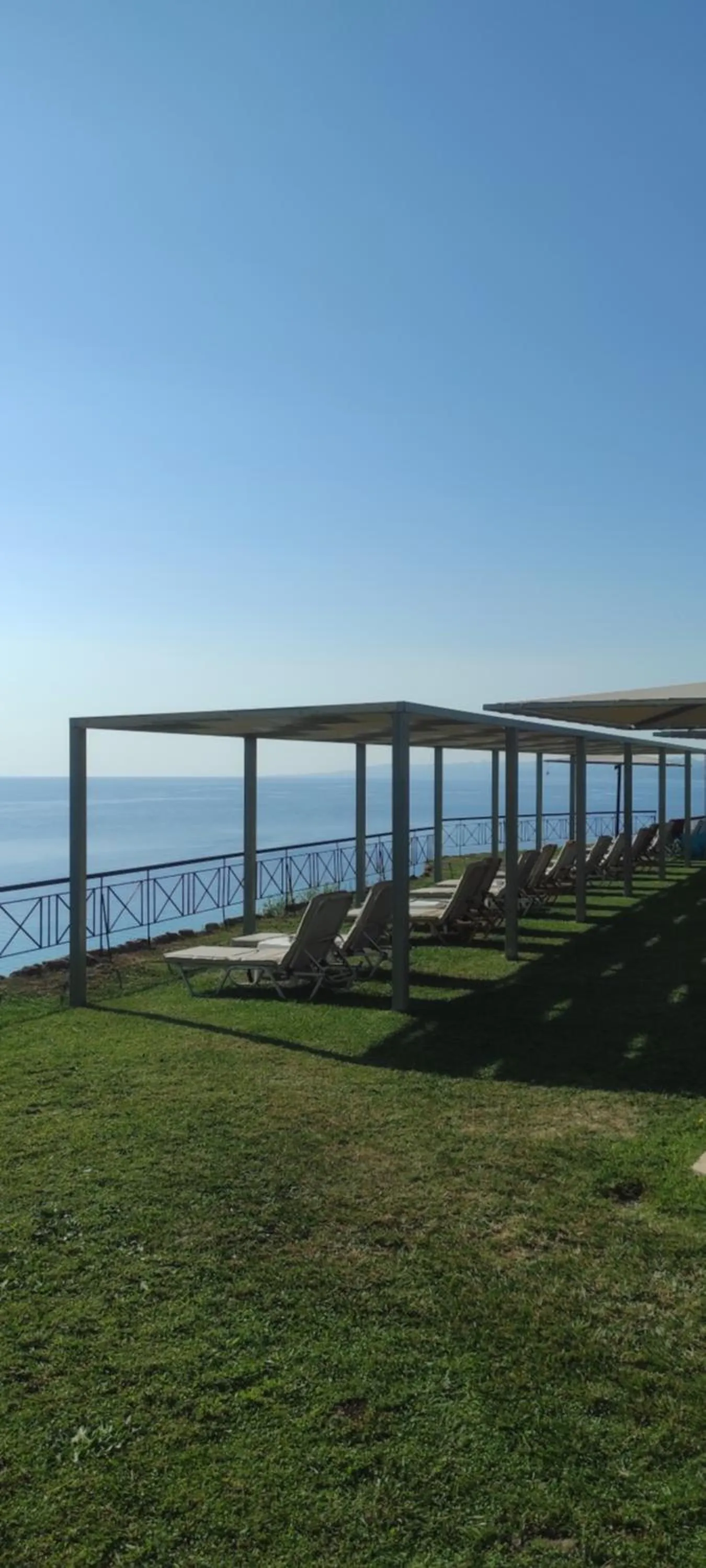 Swimming pool in Aegean Blue Studios