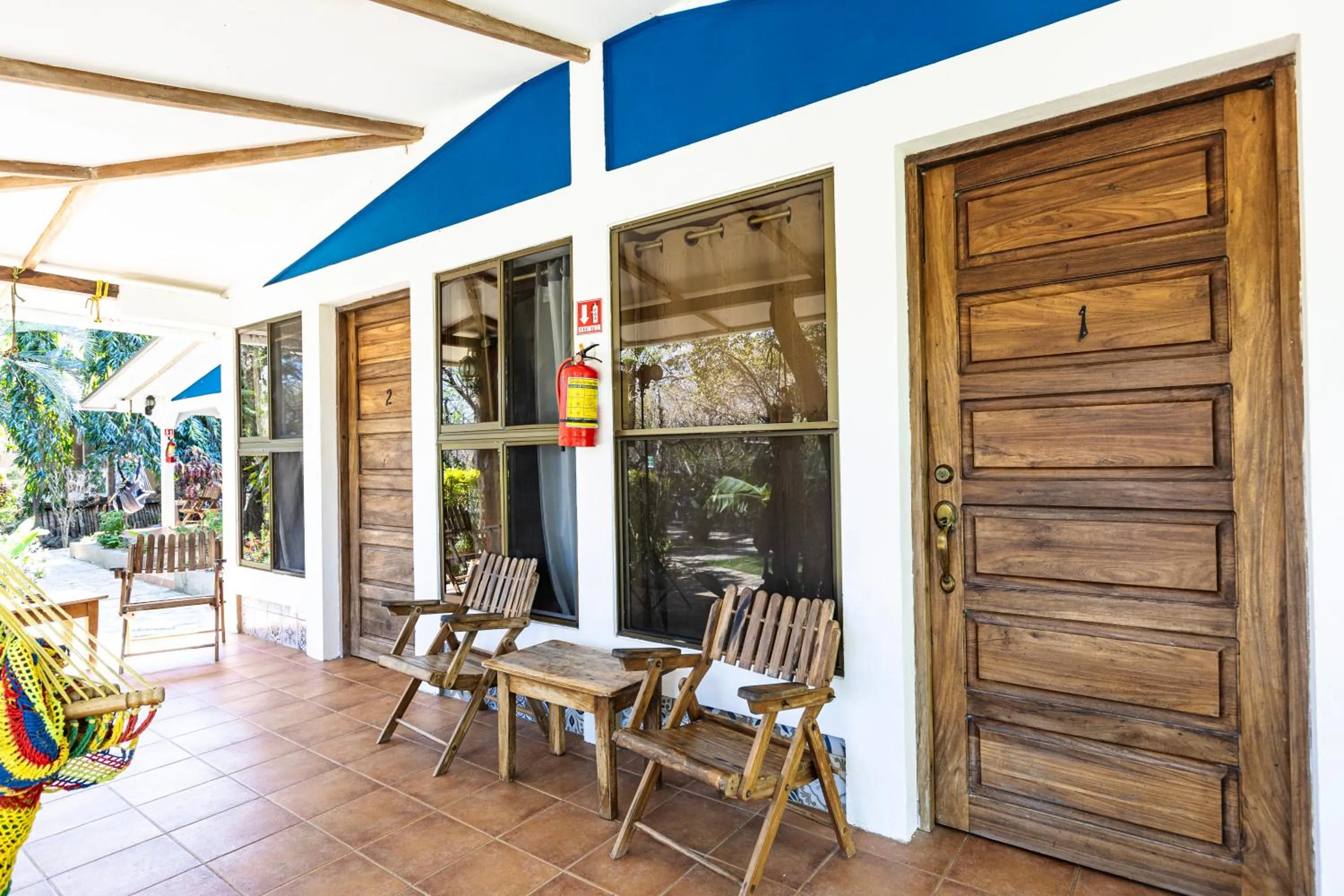 Patio in Xalli Beach Hotel