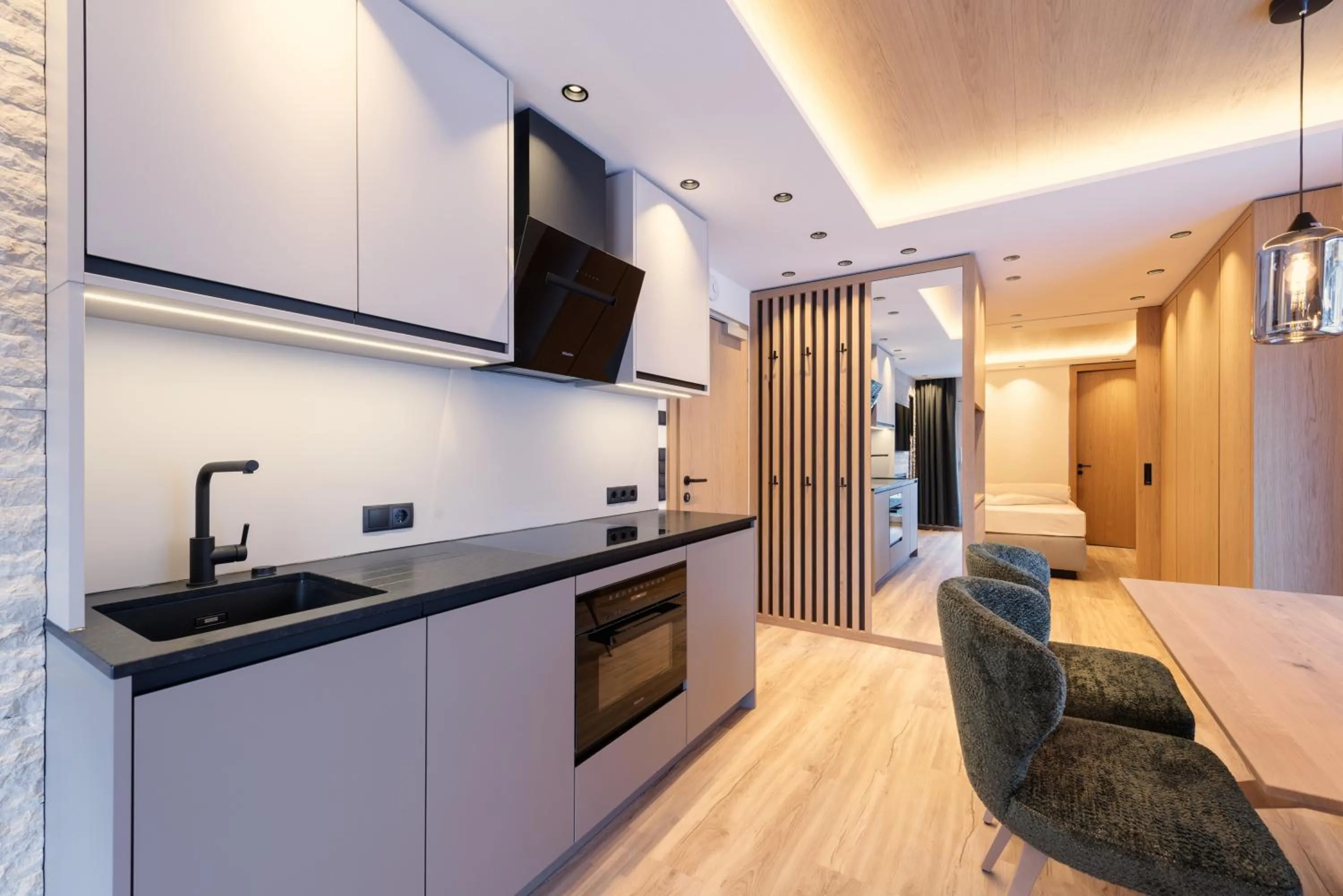 kitchen in Apart La Vita