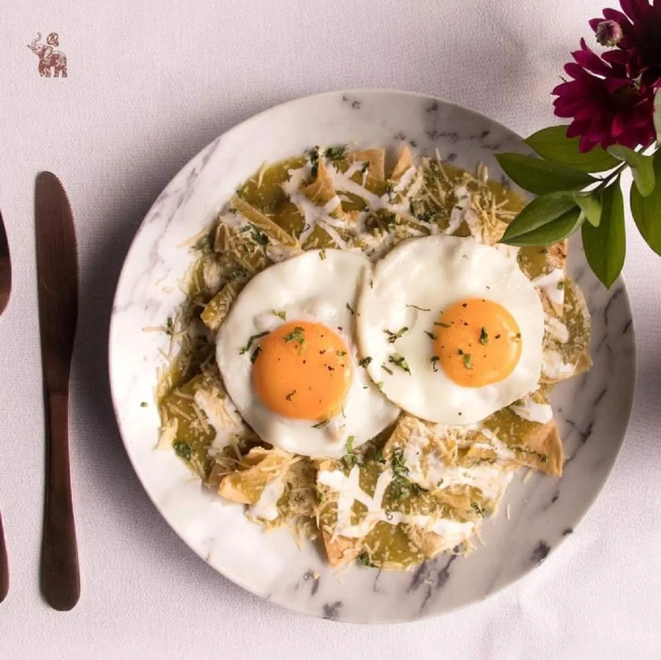 Breakfast in Hotel Merida