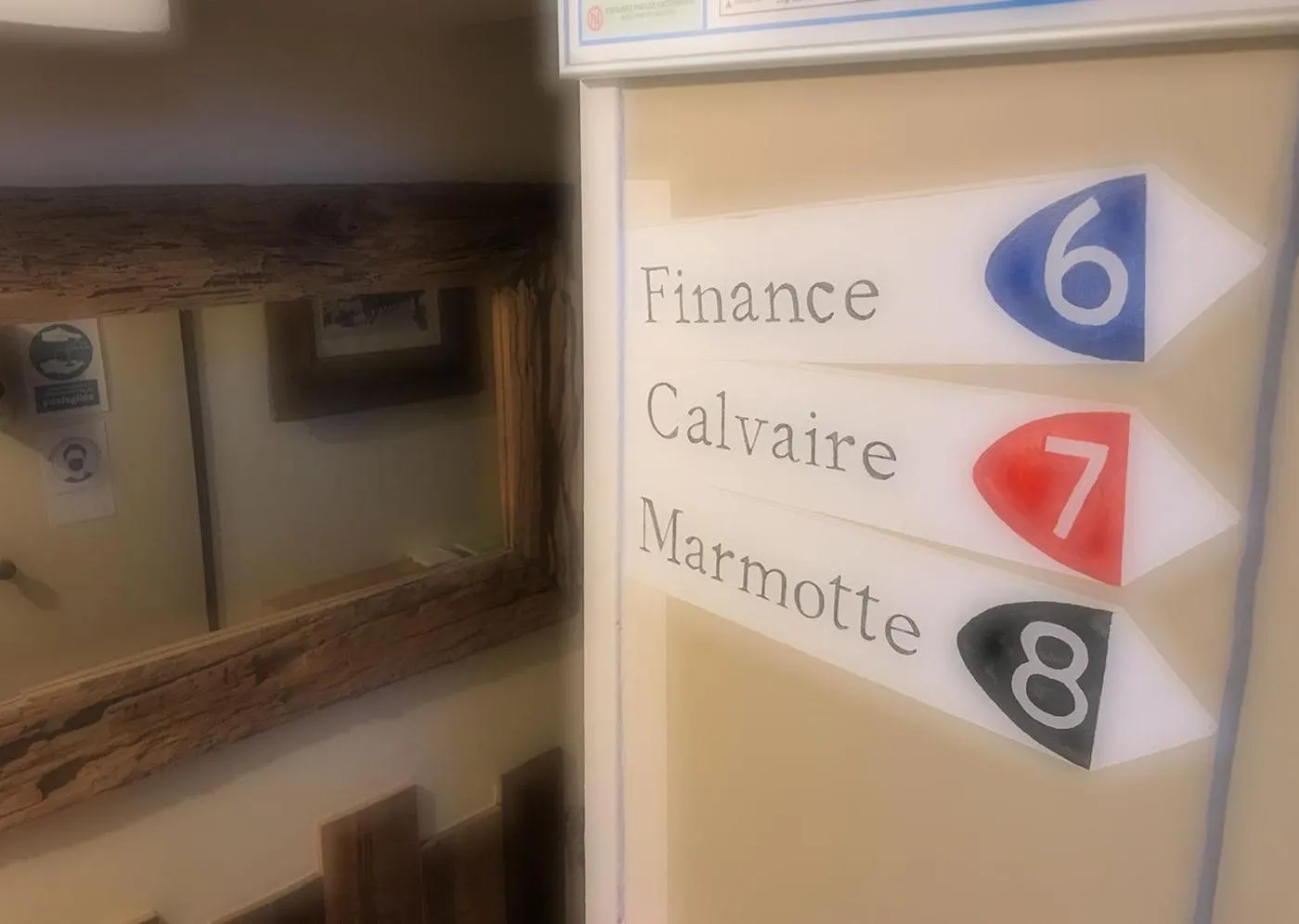 Property logo or sign in Hôtel Les Cimes