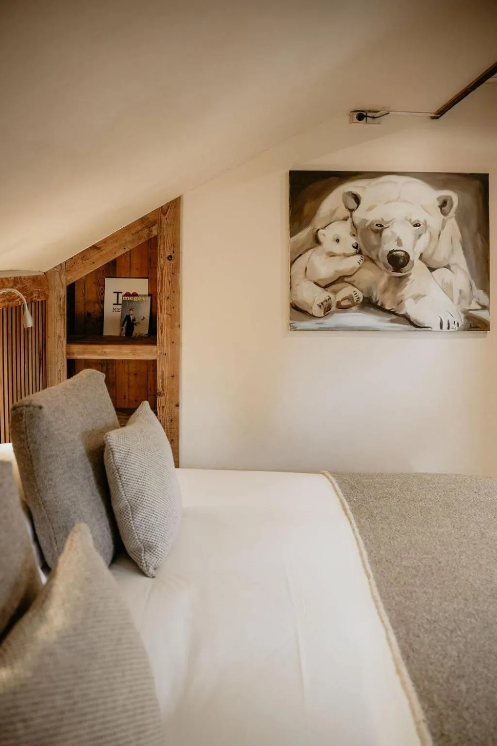 Bedroom, Bed in Hôtel Les Cimes
