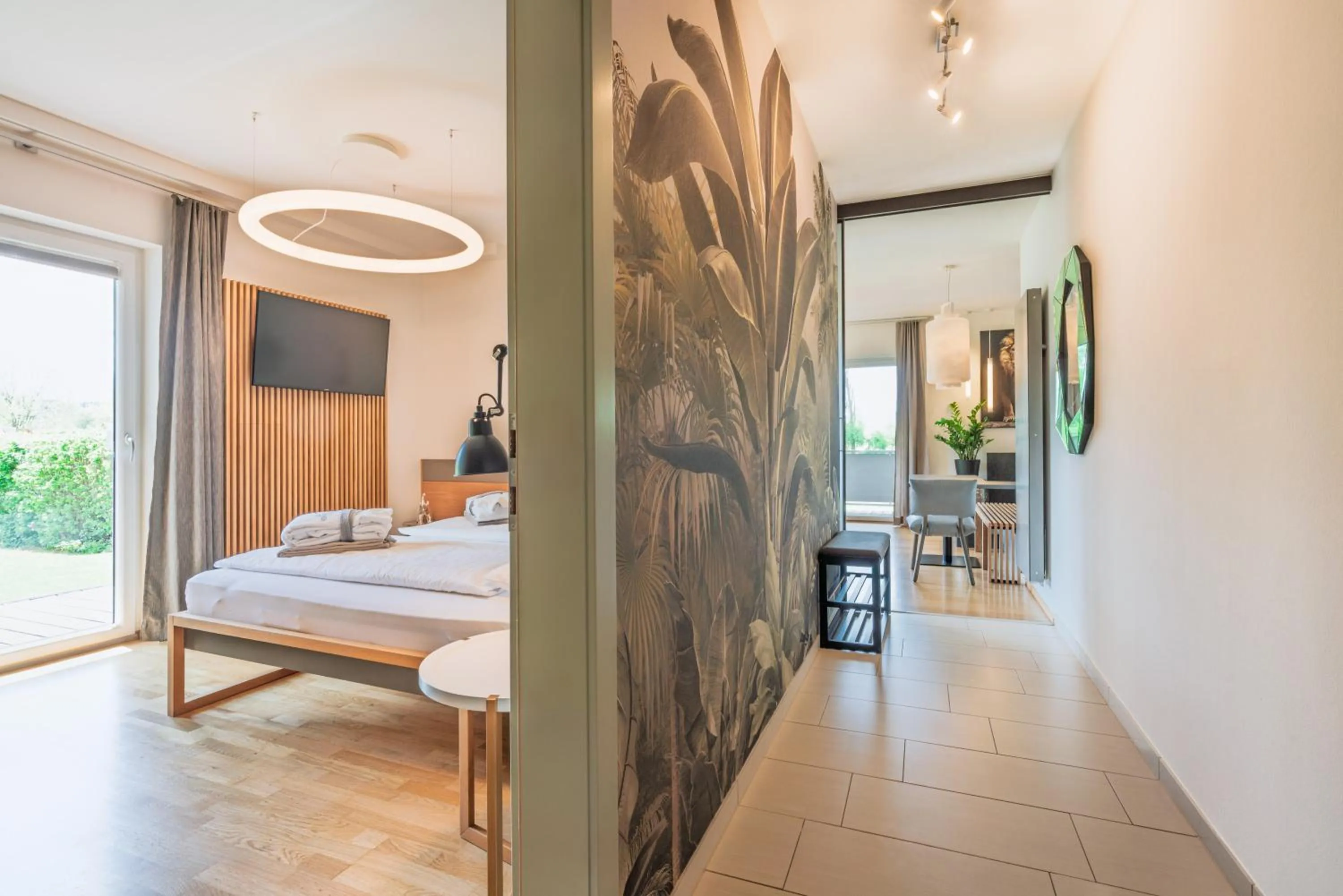 Bed in Hotel Birkenhof