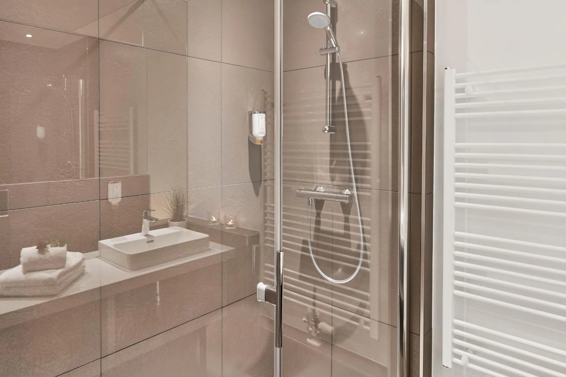 Bathroom in Hotel Birkenhof