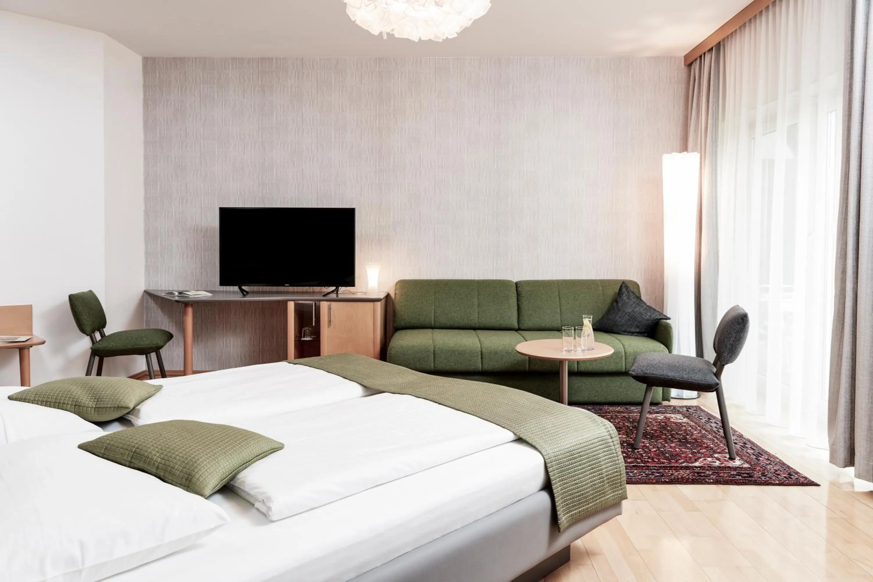 Bed in Hotel Birkenhof