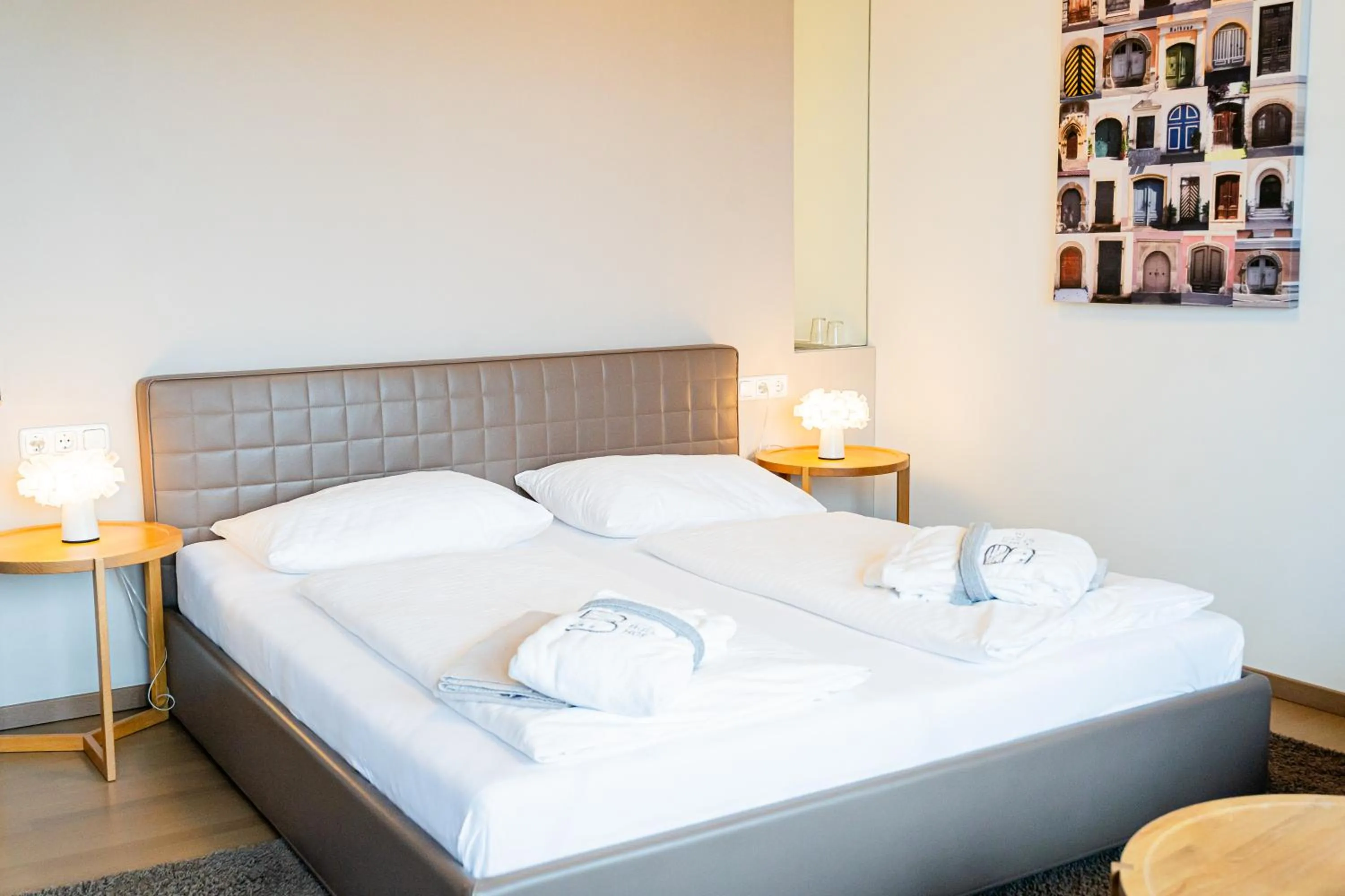 Bed in Hotel Birkenhof