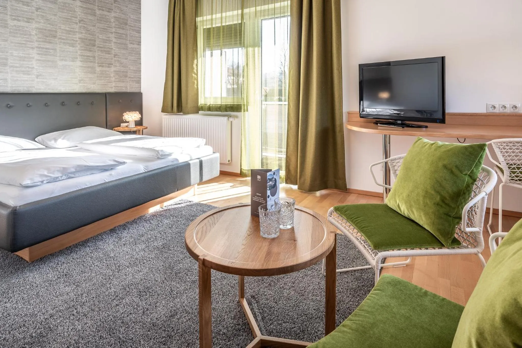 Bed in Hotel Birkenhof