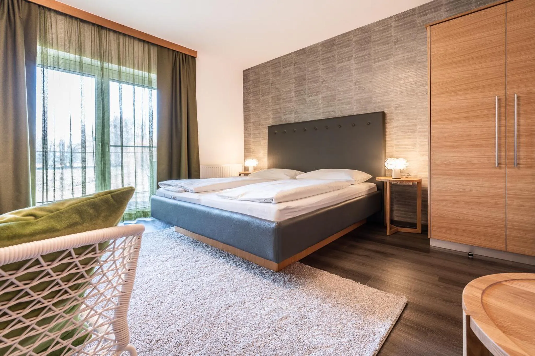 Bed in Hotel Birkenhof