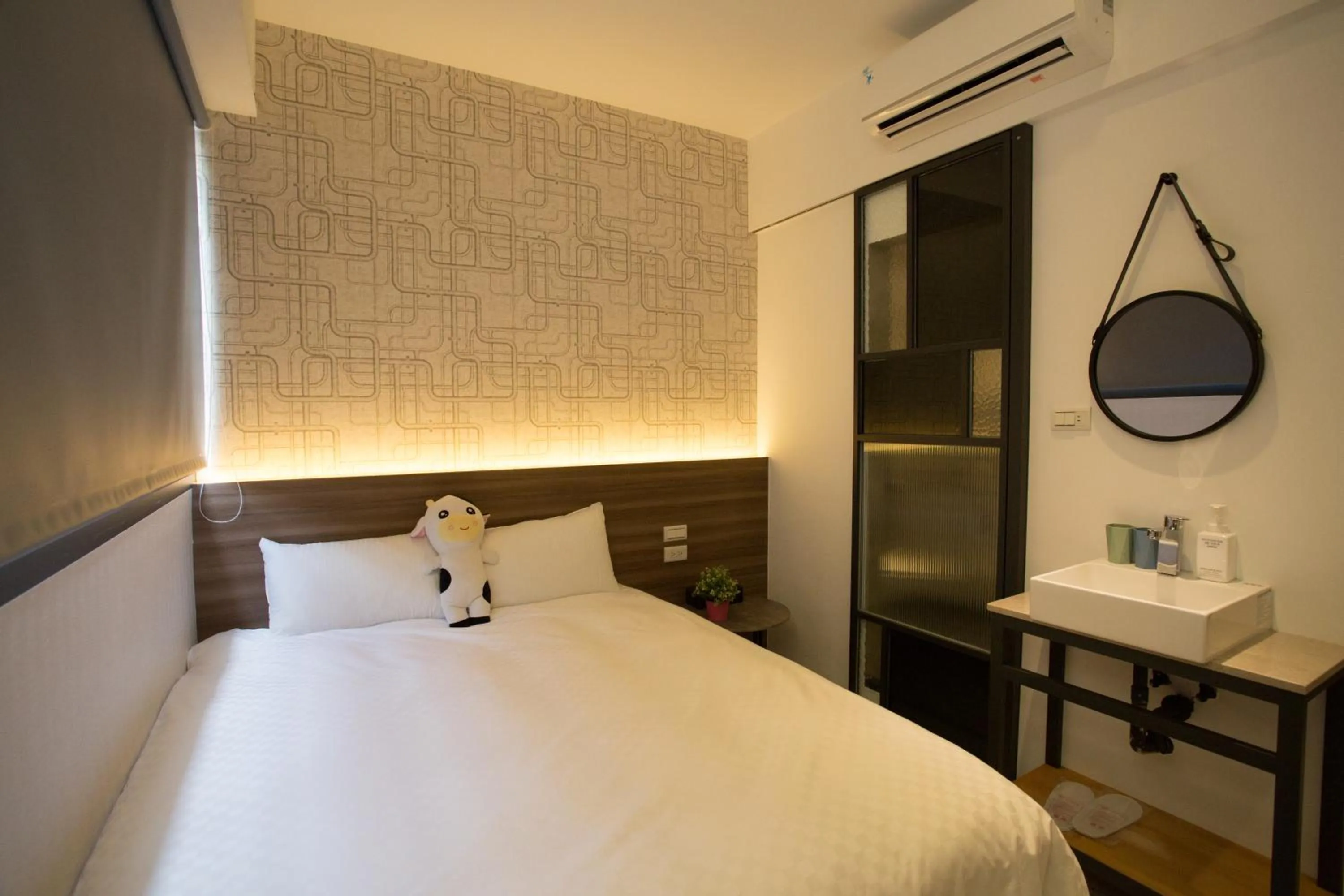 Bed in Meng Yun Ge Hotel