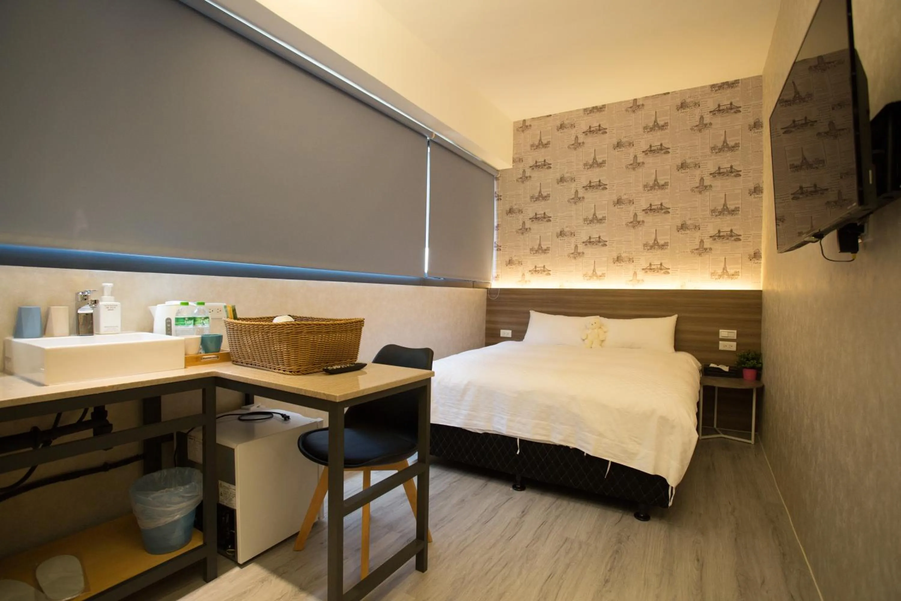 Bed in Meng Yun Ge Hotel