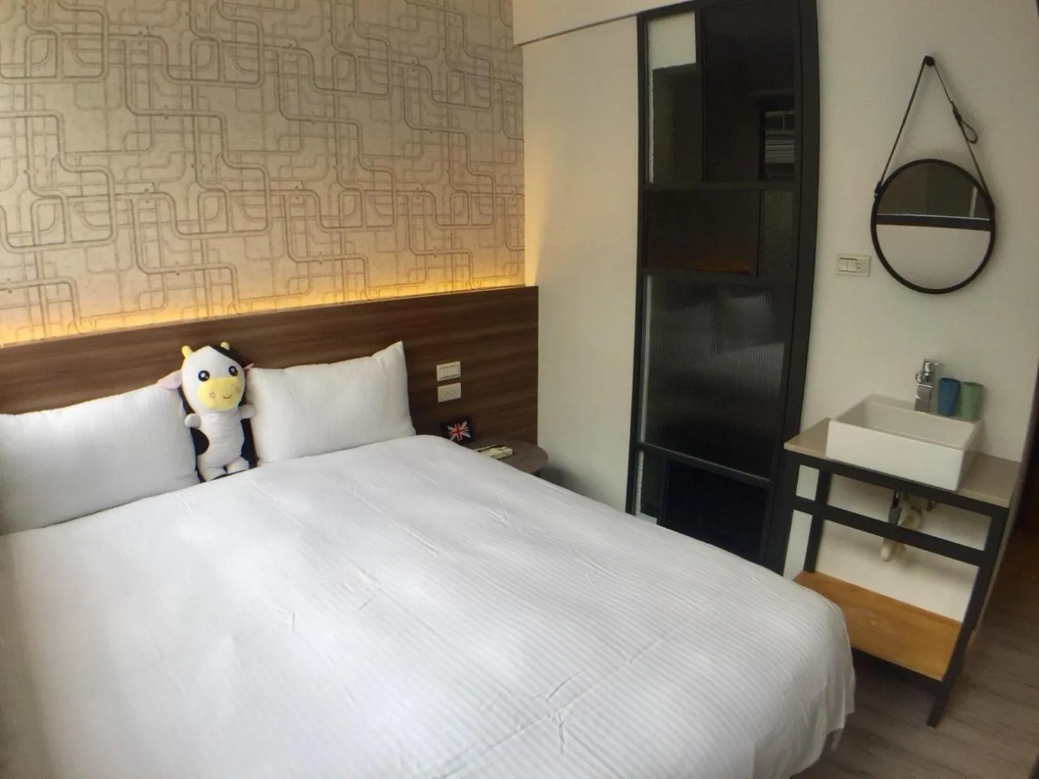 Bed in Meng Yun Ge Hotel