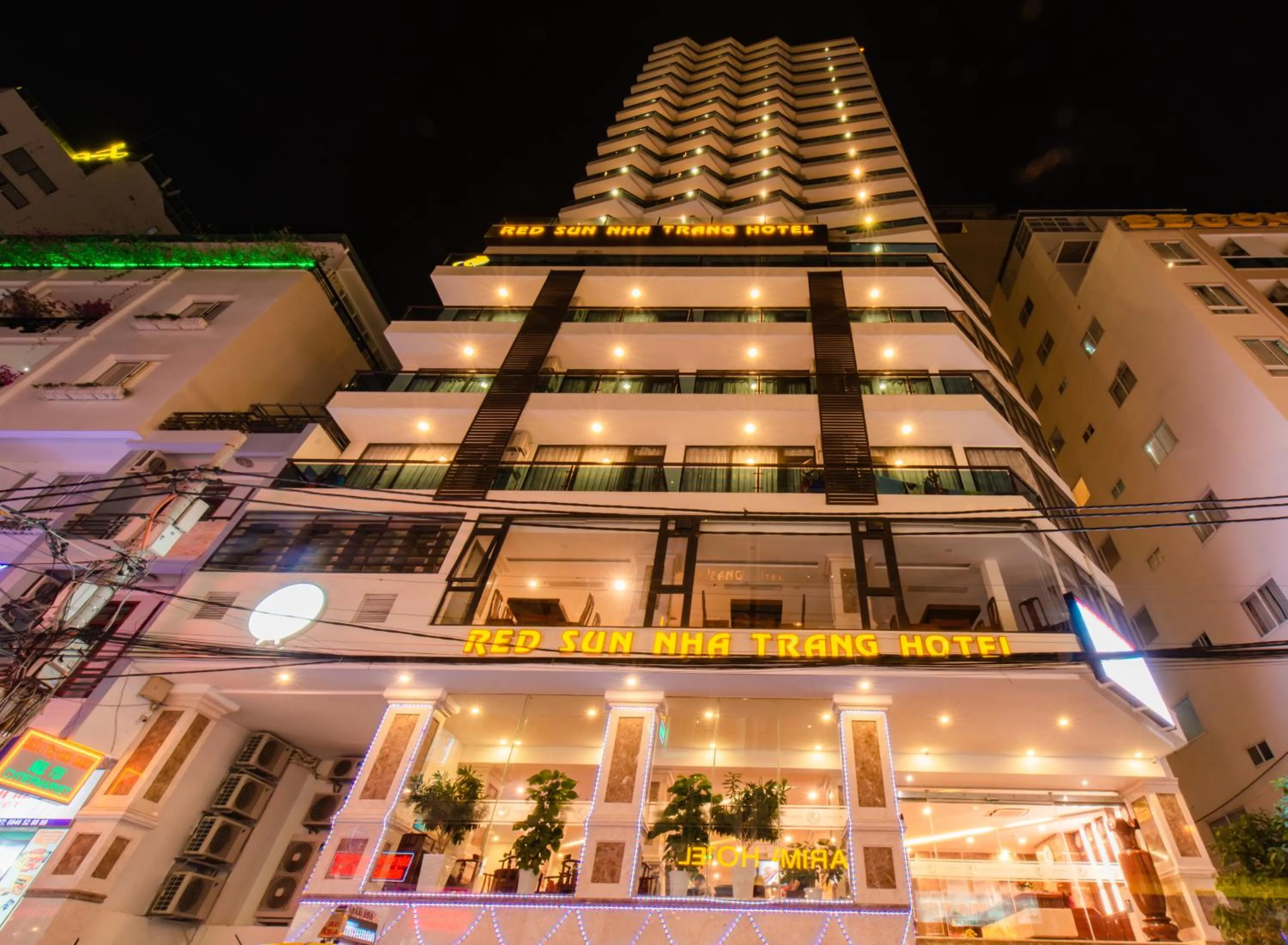 Property building in Red Sun Nha Trang Hotel
