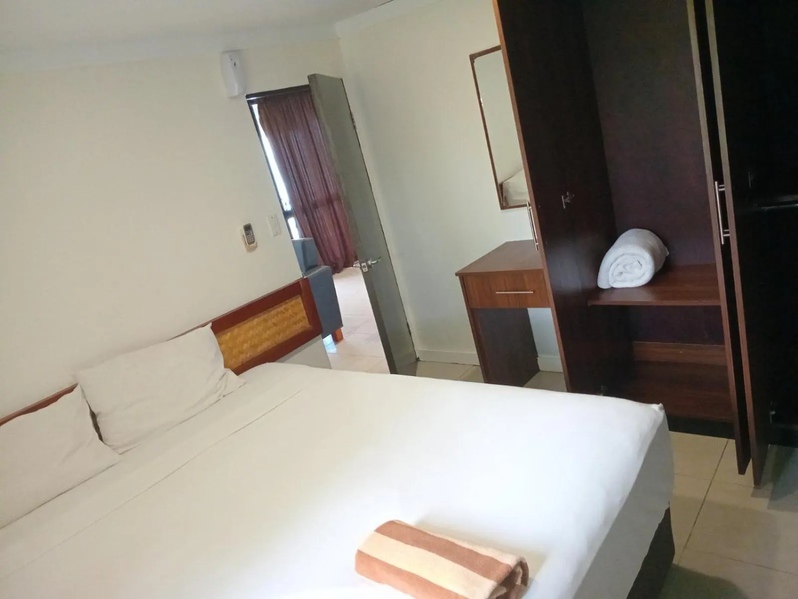 Bed in Dreamview Villas