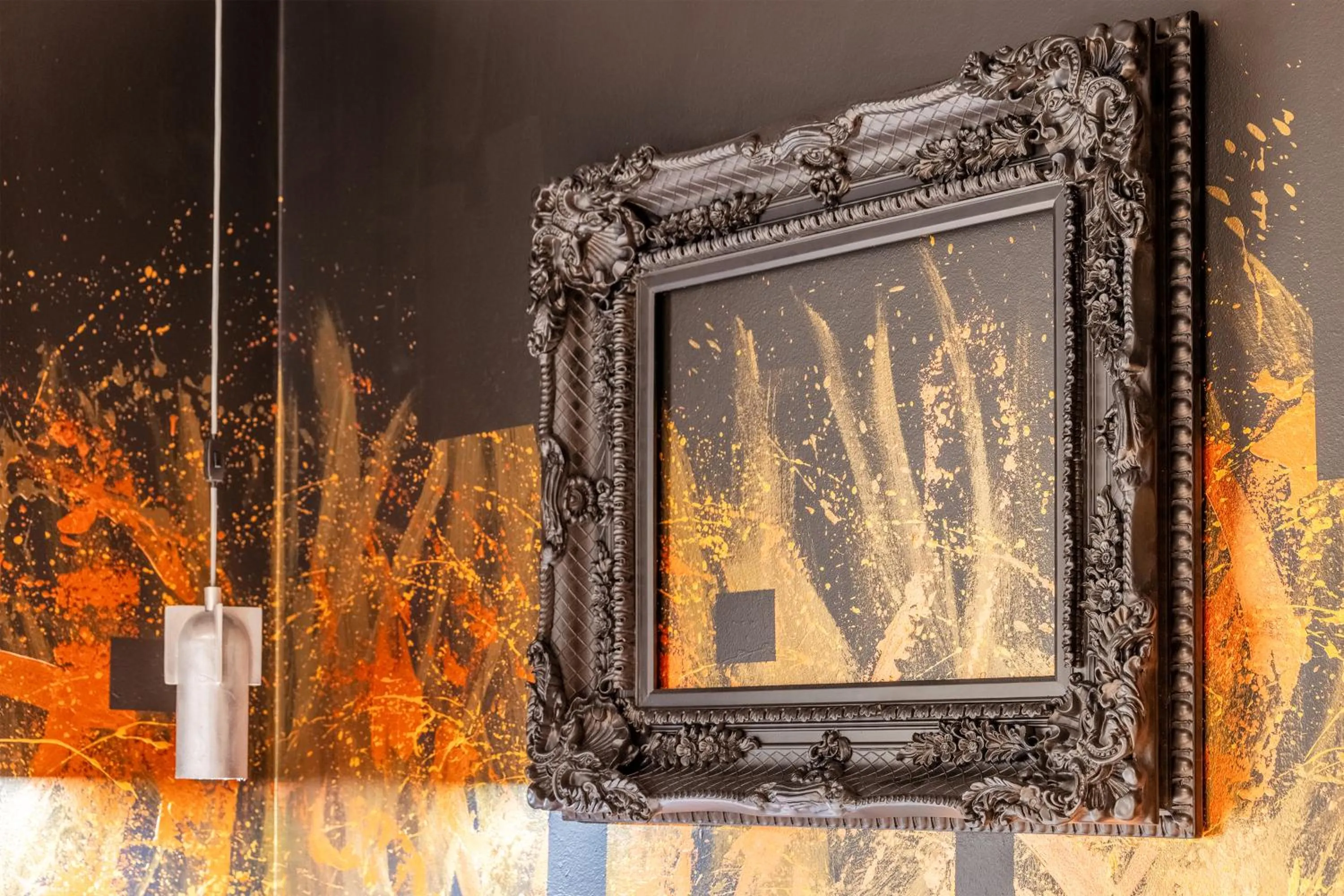 Decorative detail in Hotel Skjern