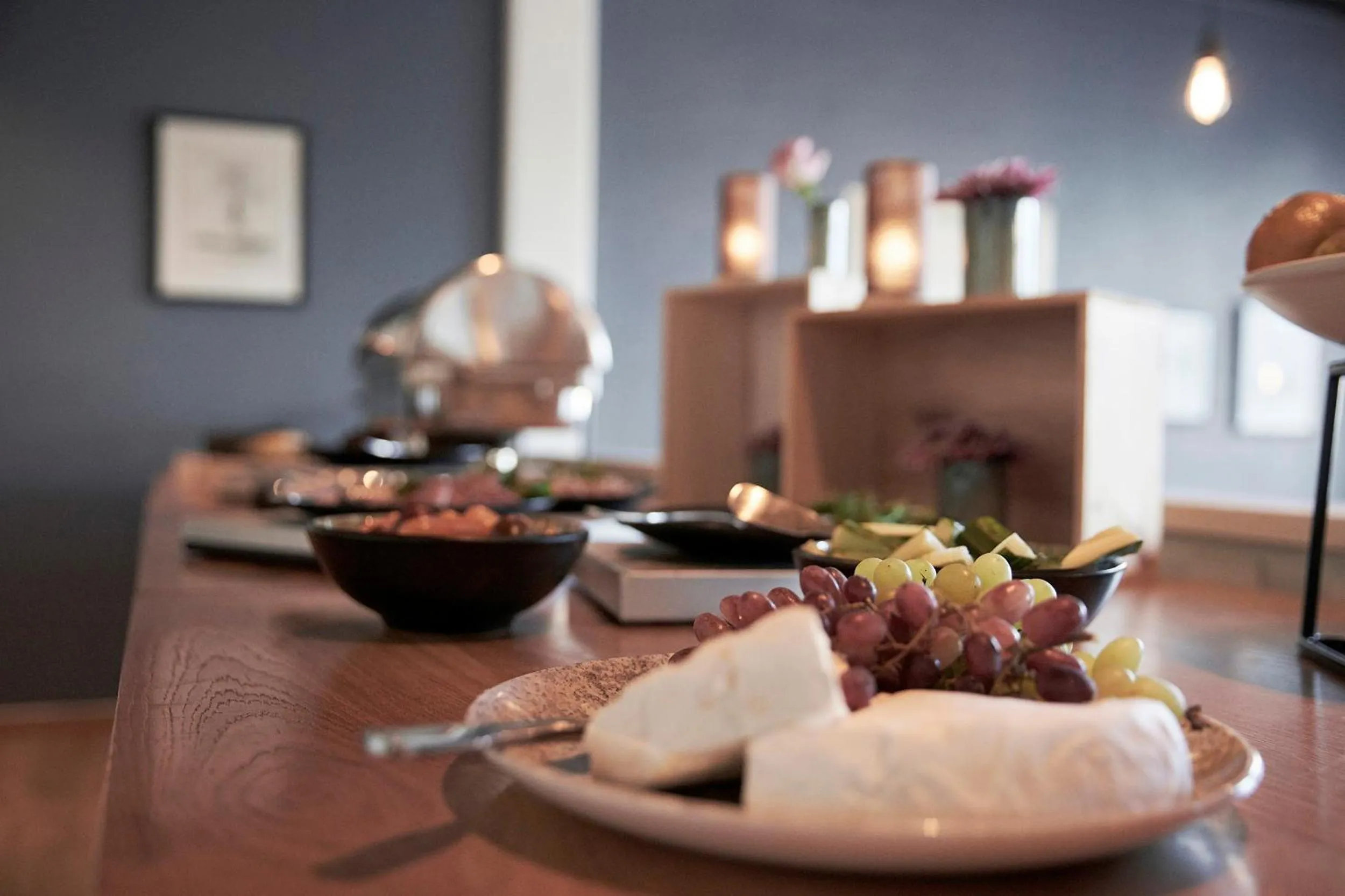 Continental breakfast in Hotel Skjern