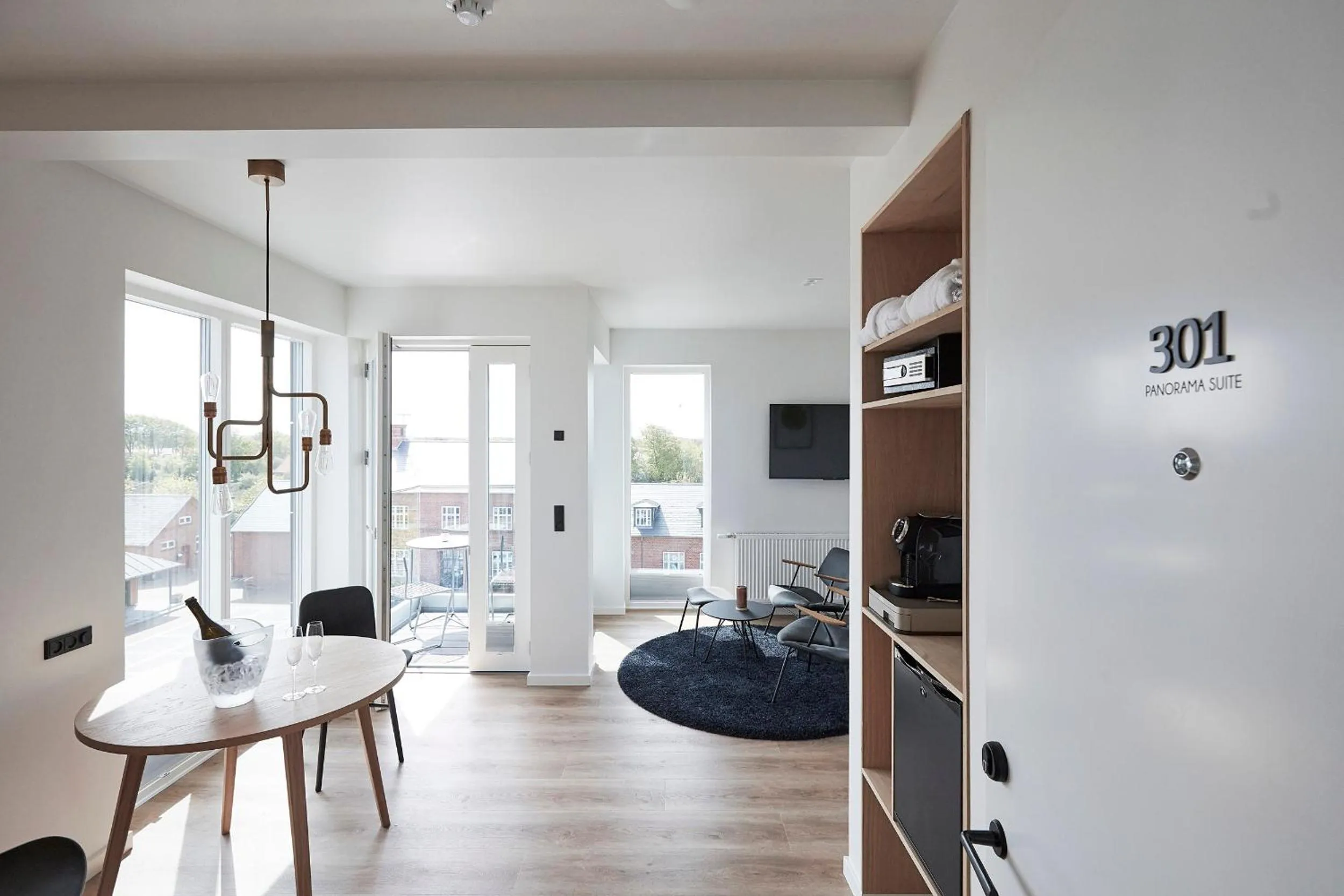 Dining area in Hotel Skjern
