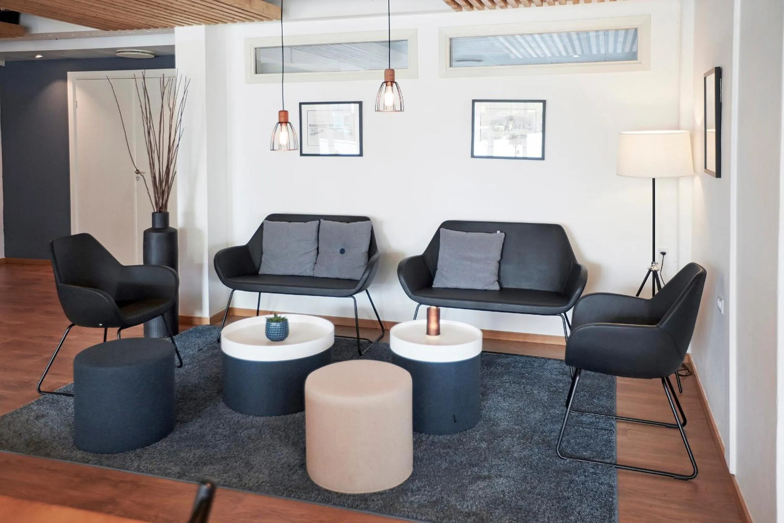Seating area in Hotel Skjern