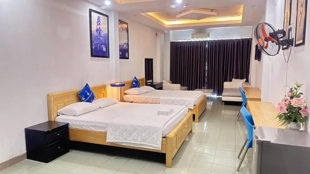 Bed in Bao Long Hotel