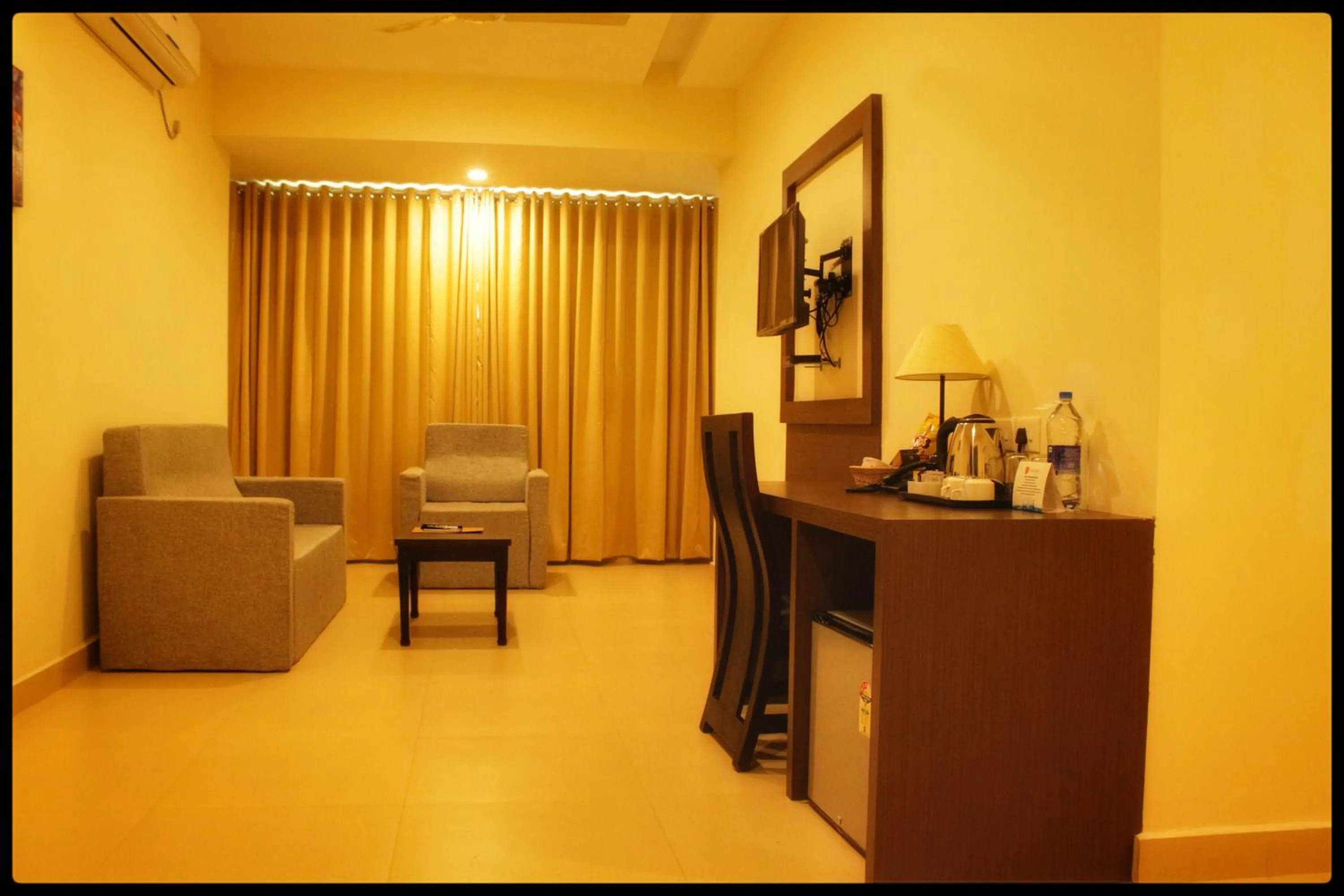 Living room in Hotel Yamuna