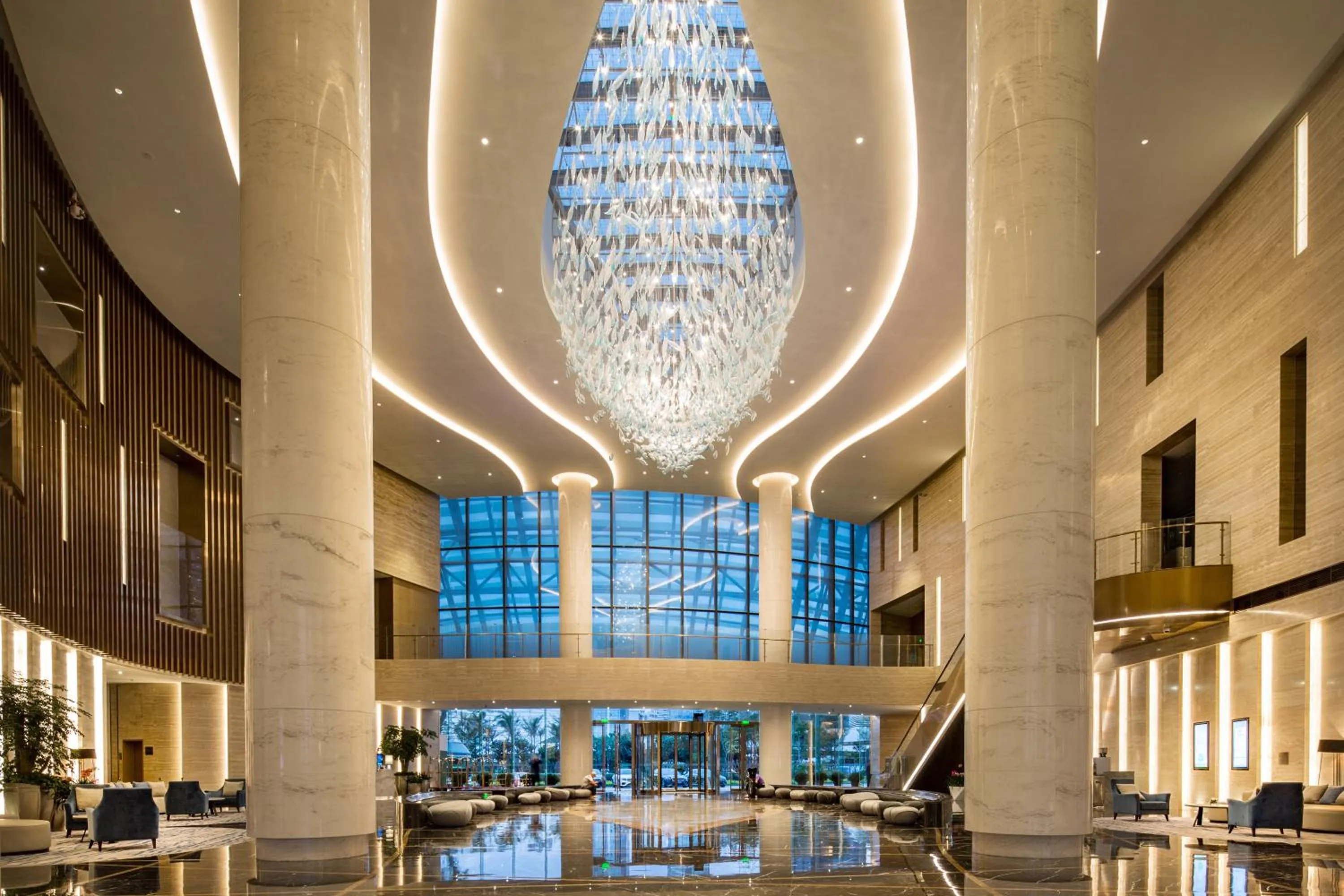 Property building in Fliport Wutong Hotel-Free Welcome Fruit & Near Exhibition Center