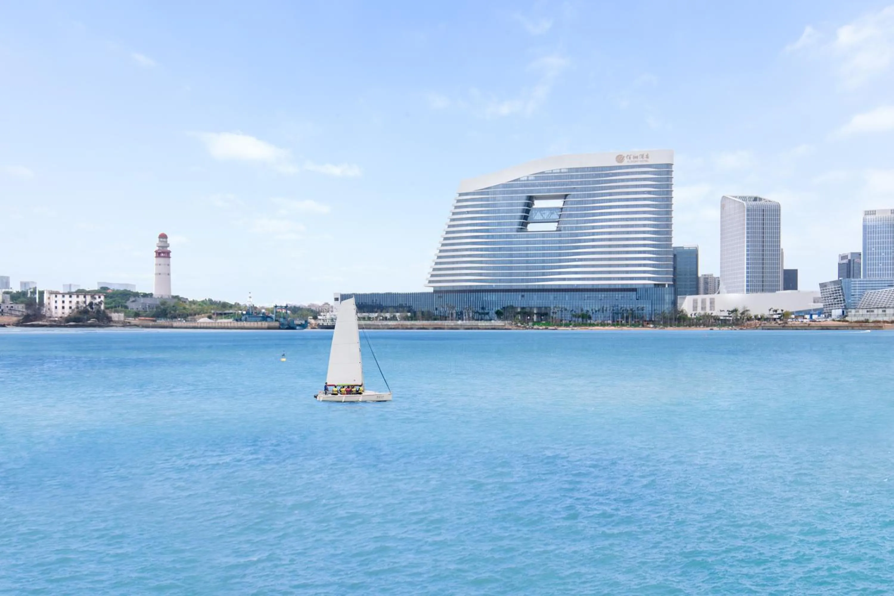 Property building in Fliport Wutong Hotel-Free Welcome Fruit & Near Exhibition Center