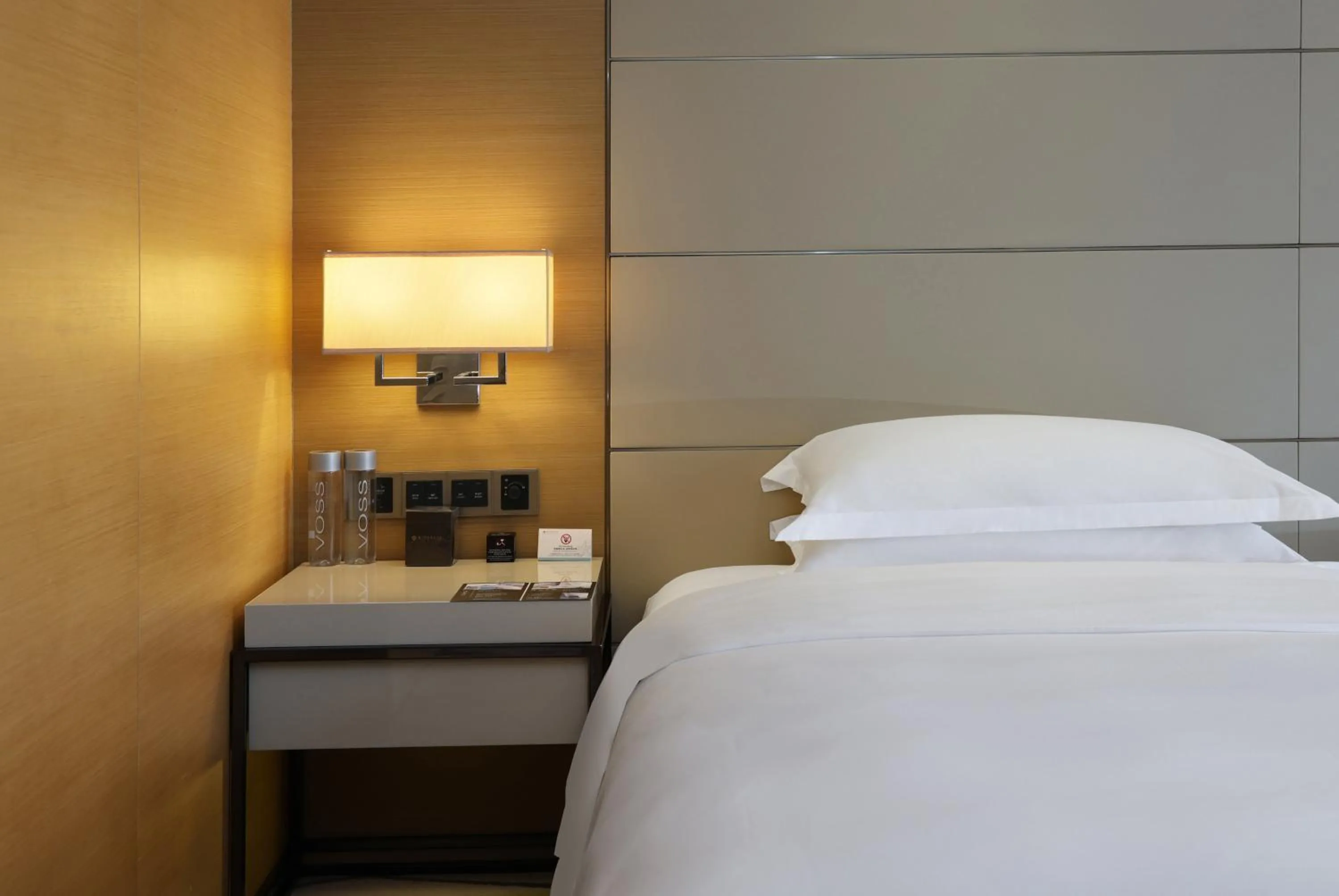 On site, Bed in Fliport Wutong Hotel-Free Welcome Fruit & Near Exhibition Center