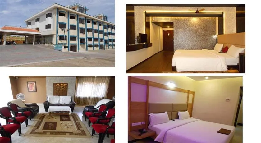 Facade/entrance, Bed in Hotel Sriram JB Residency