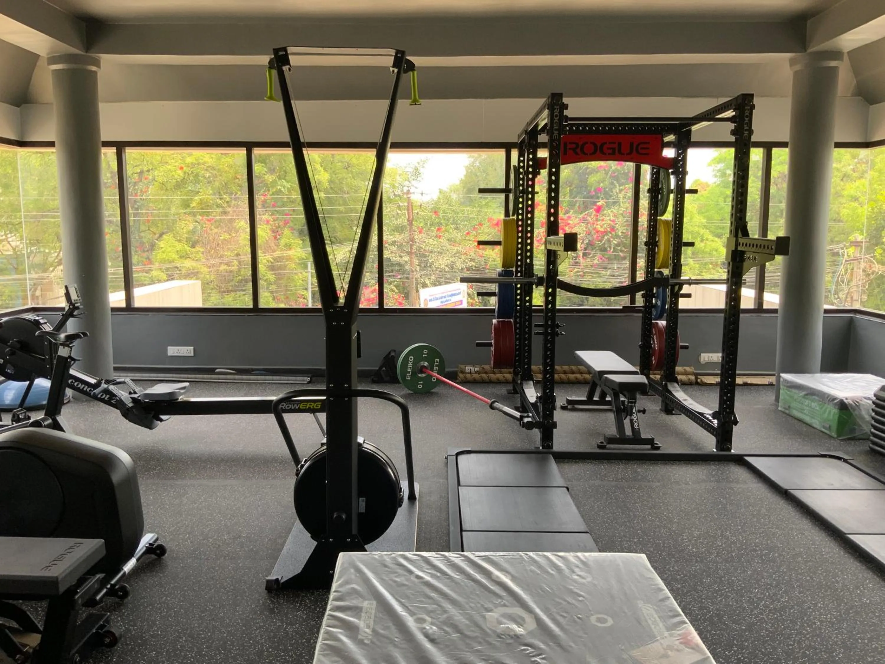 Fitness centre/facilities in Hotel Sriram JB Residency