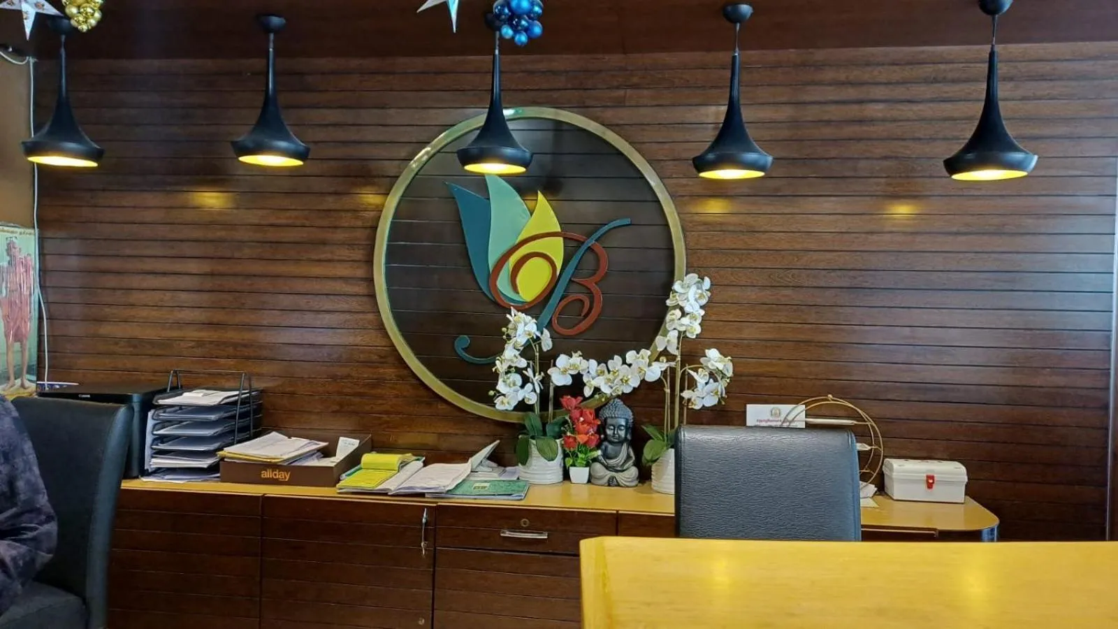 Lobby or reception in Hotel Sriram JB Residency