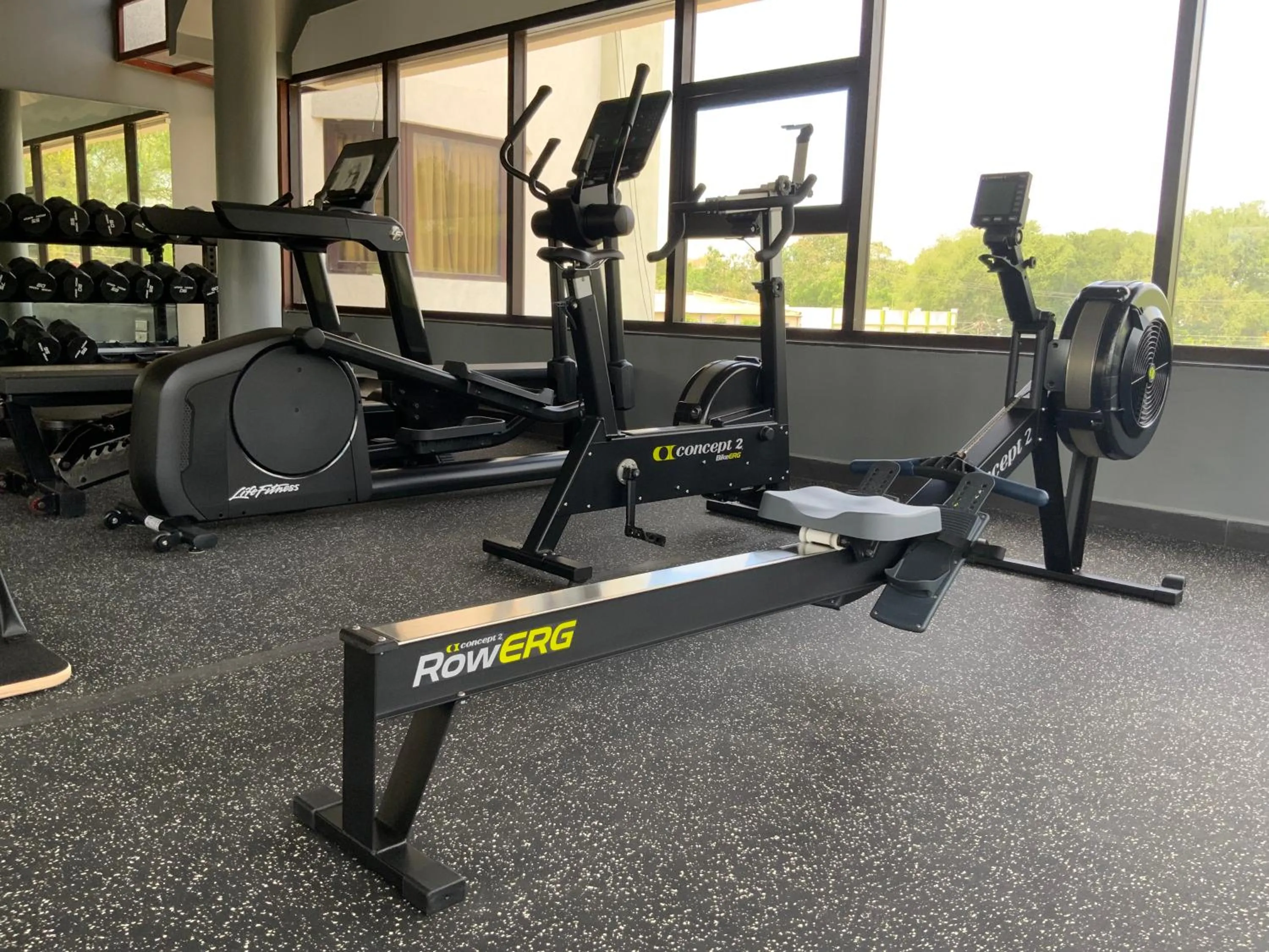 Fitness centre/facilities in Hotel Sriram JB Residency