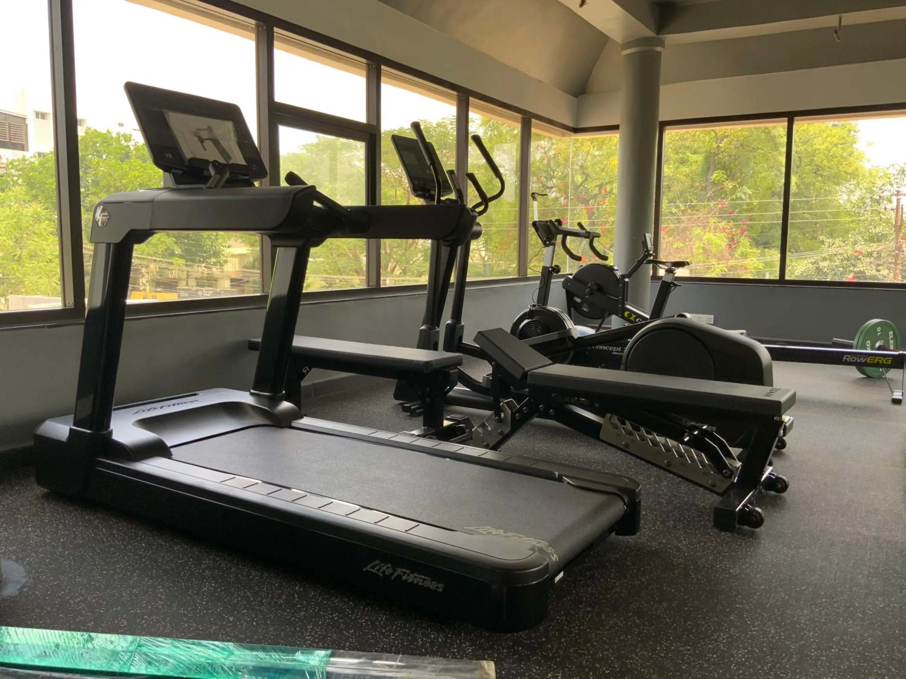 Fitness centre/facilities in Hotel Sriram JB Residency