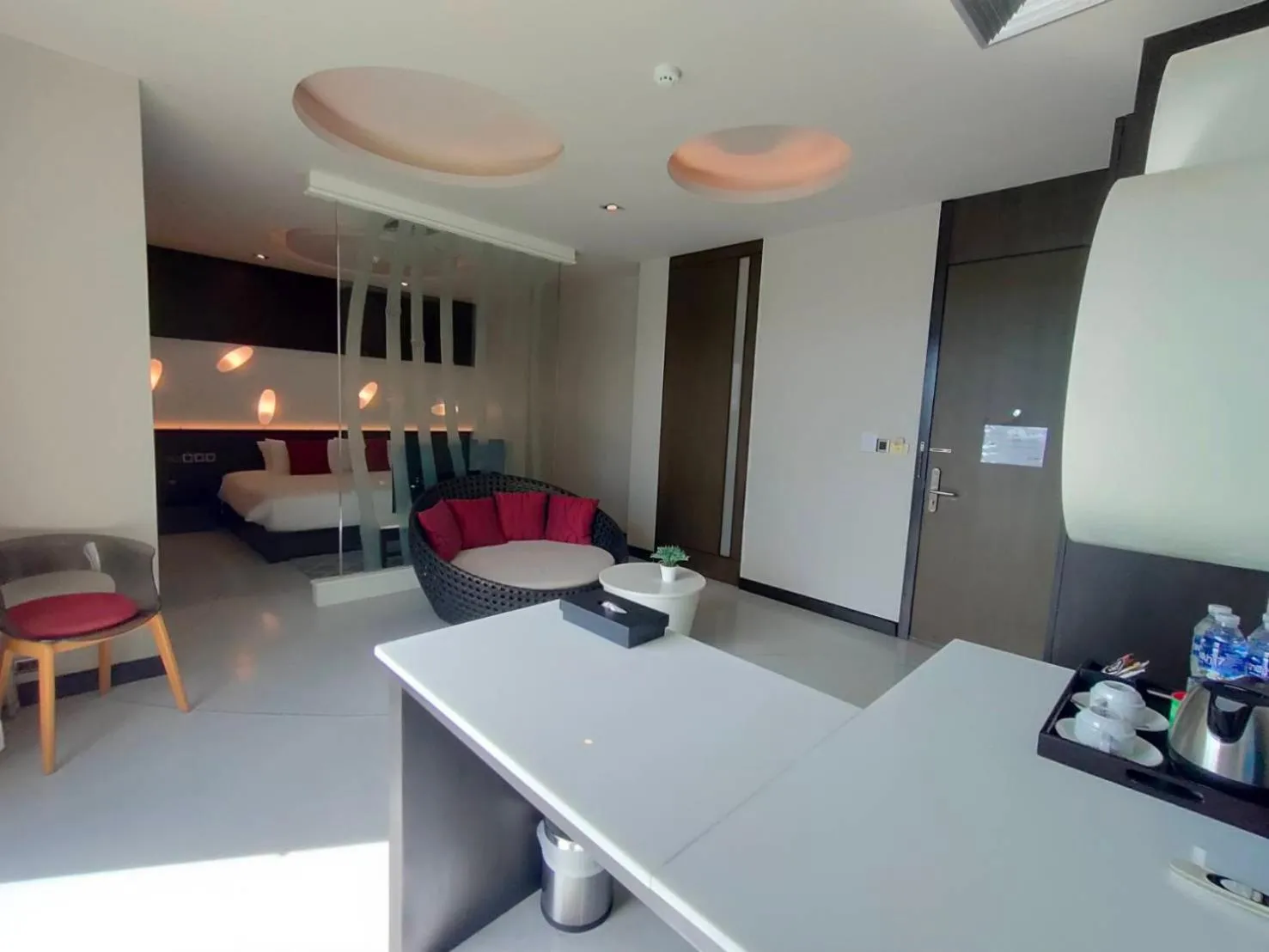 Photo of the whole room, Bed in Sorin hotel