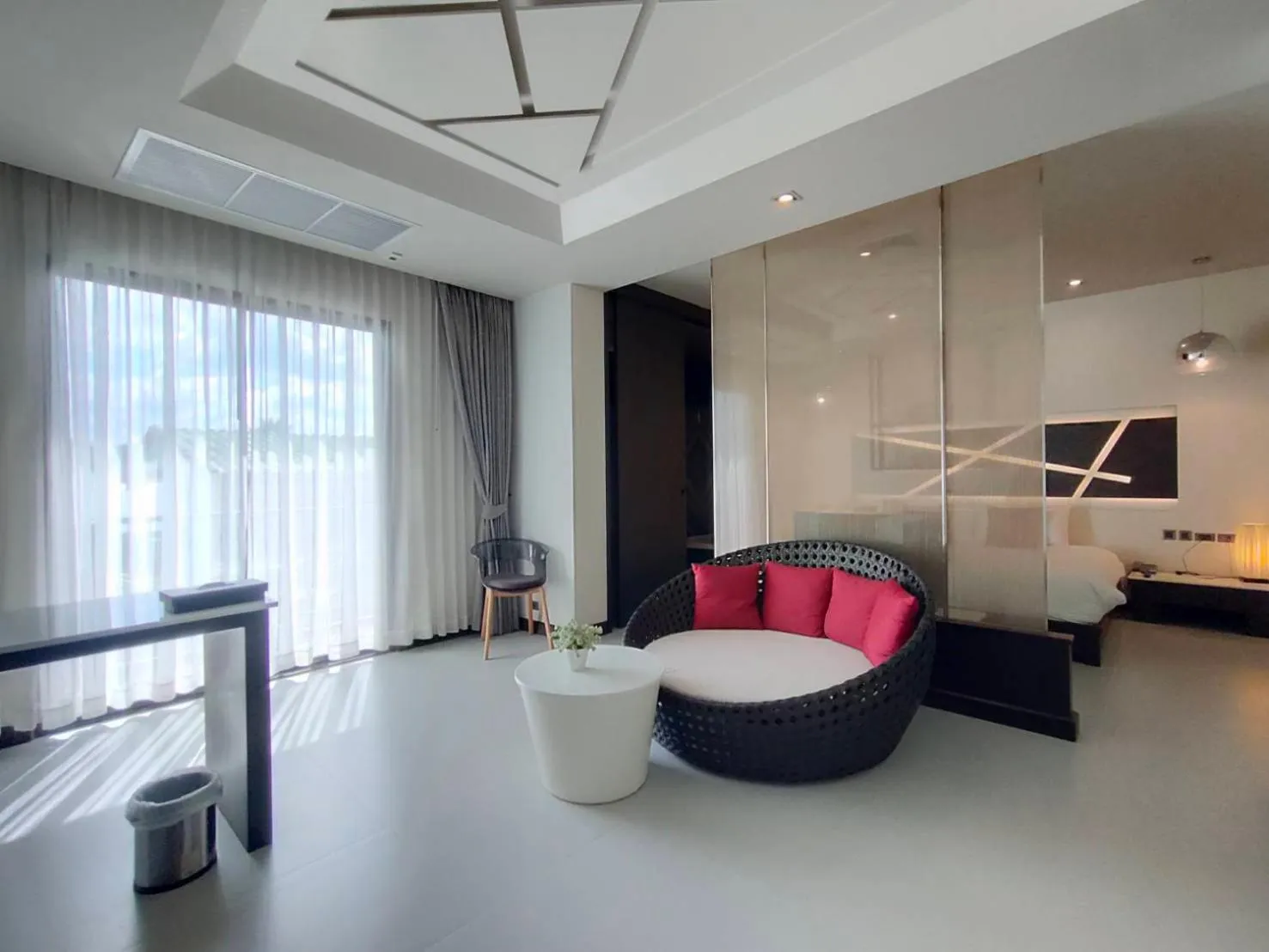 Seating area in Sorin hotel