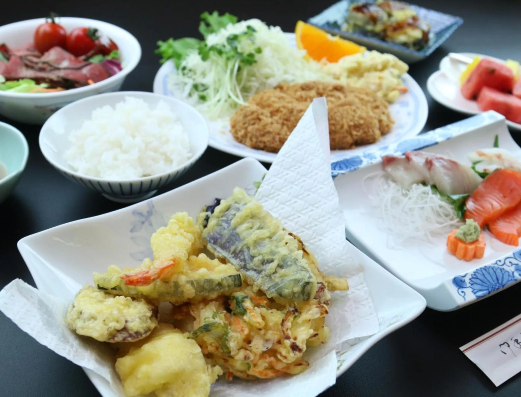 Food close-up in Suimeiso