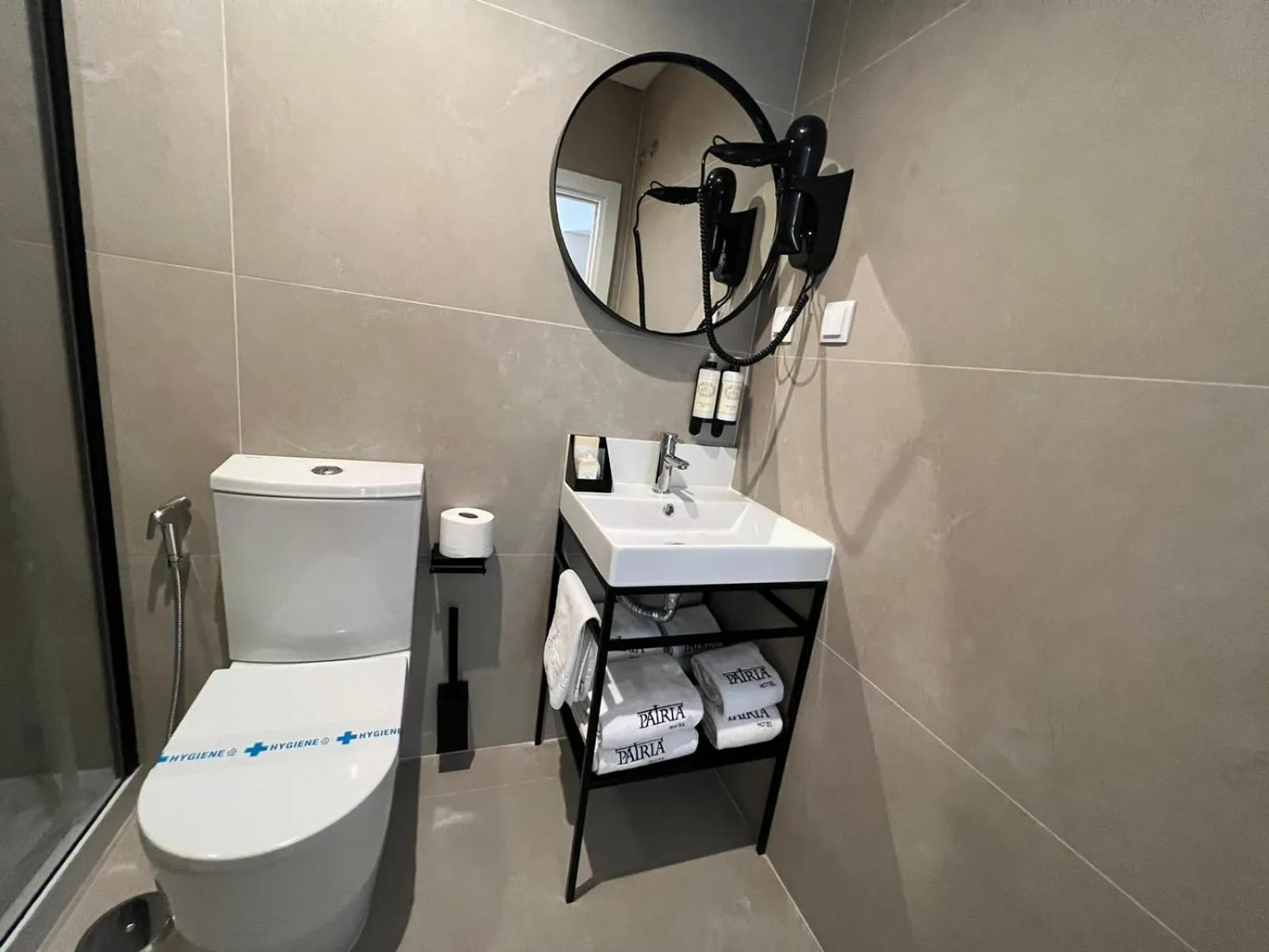 Bathroom in Patria Hotel