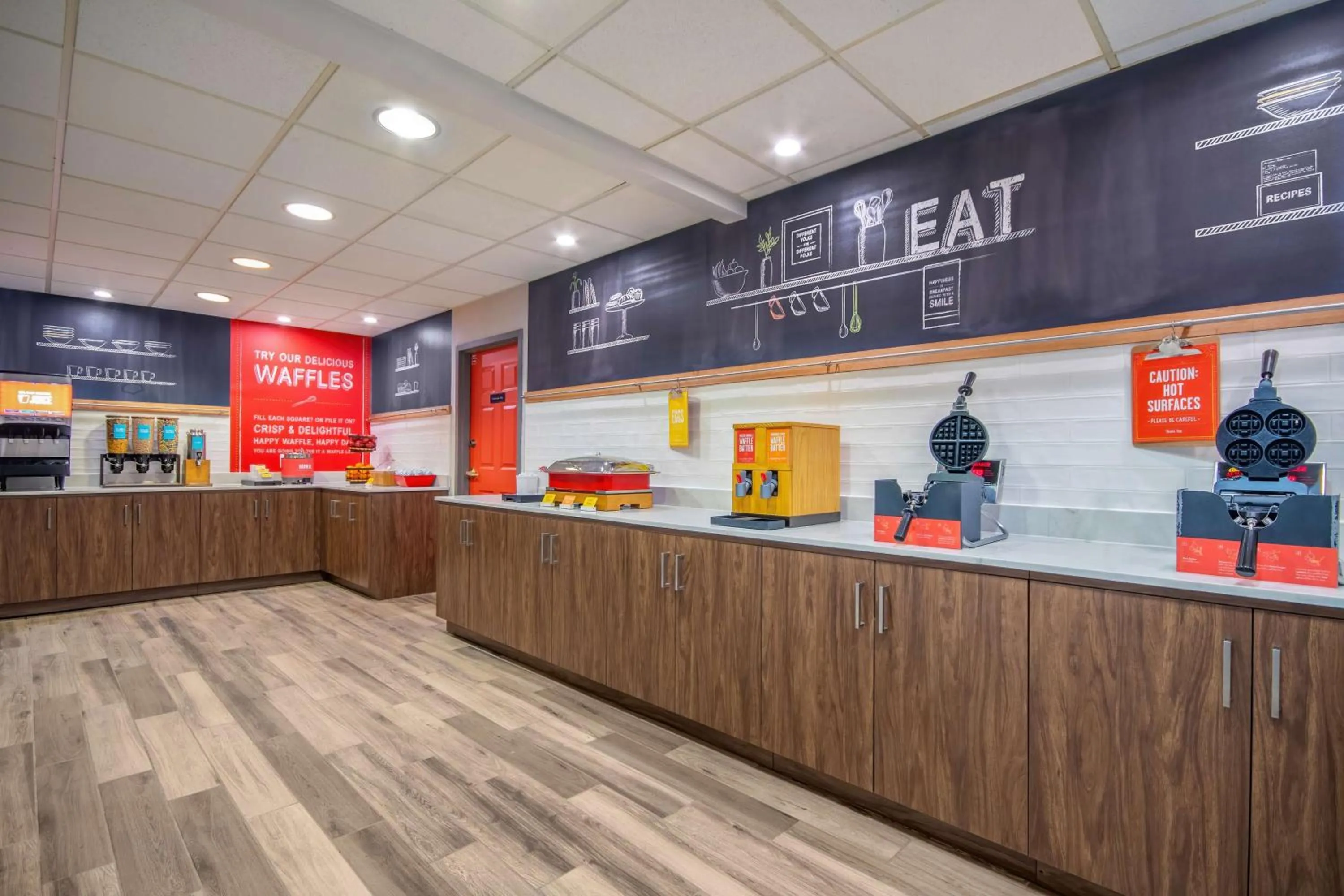 Breakfast in Hampton Inn East Aurora