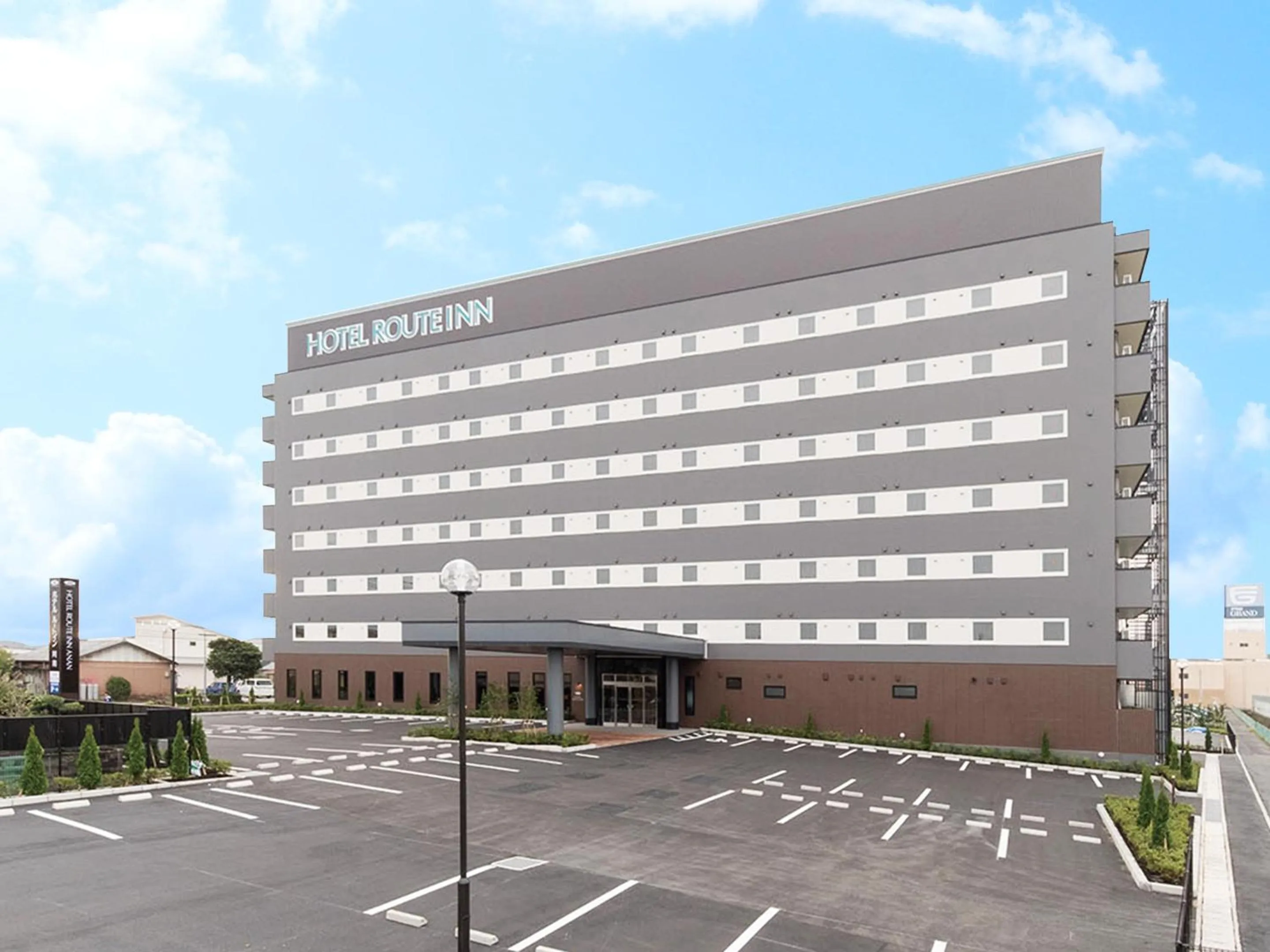 Property building in Hotel Route-Inn Anan