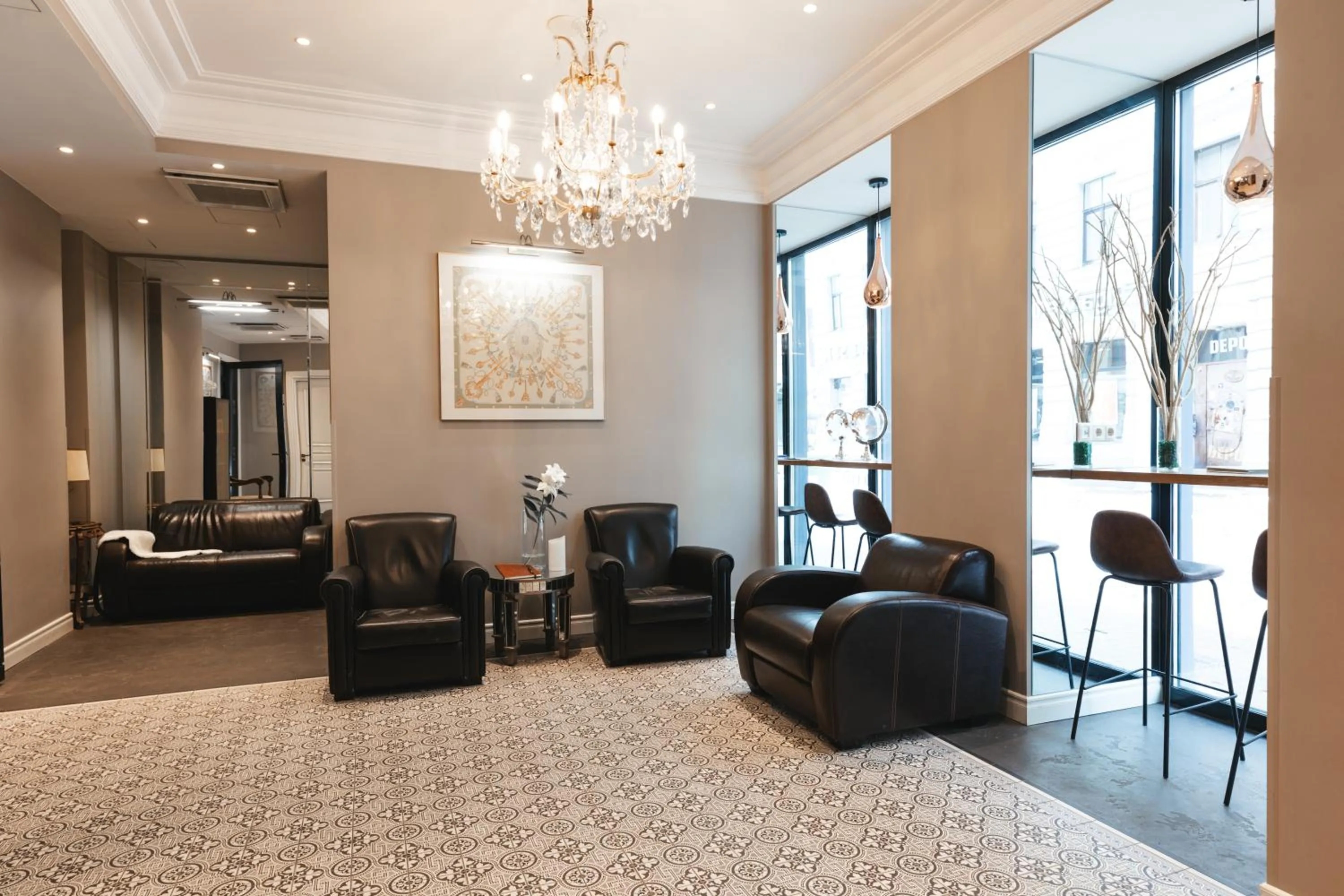 Lobby or reception in Forums Boutique Hotel