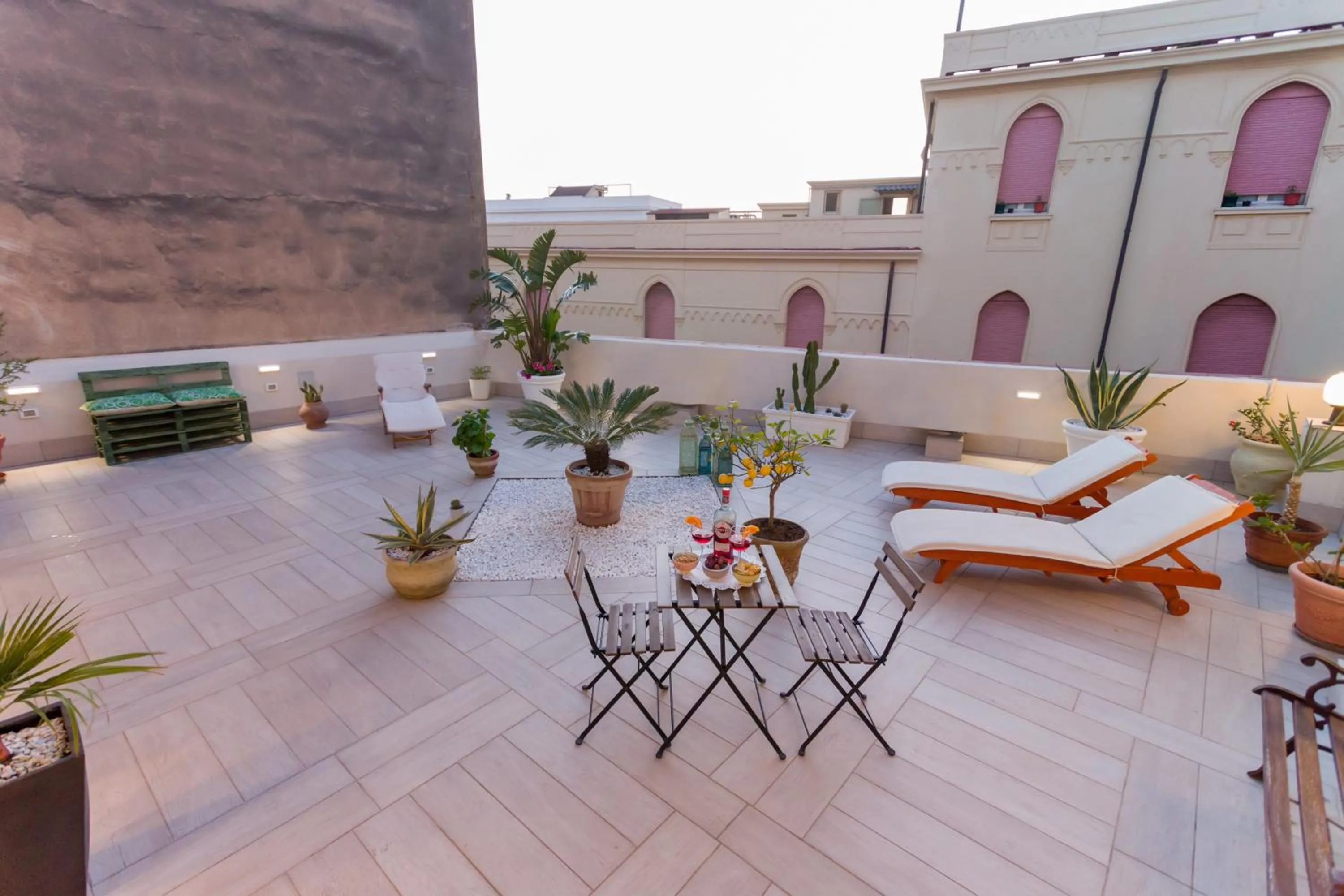 Balcony/Terrace in B&B Kalavrìa