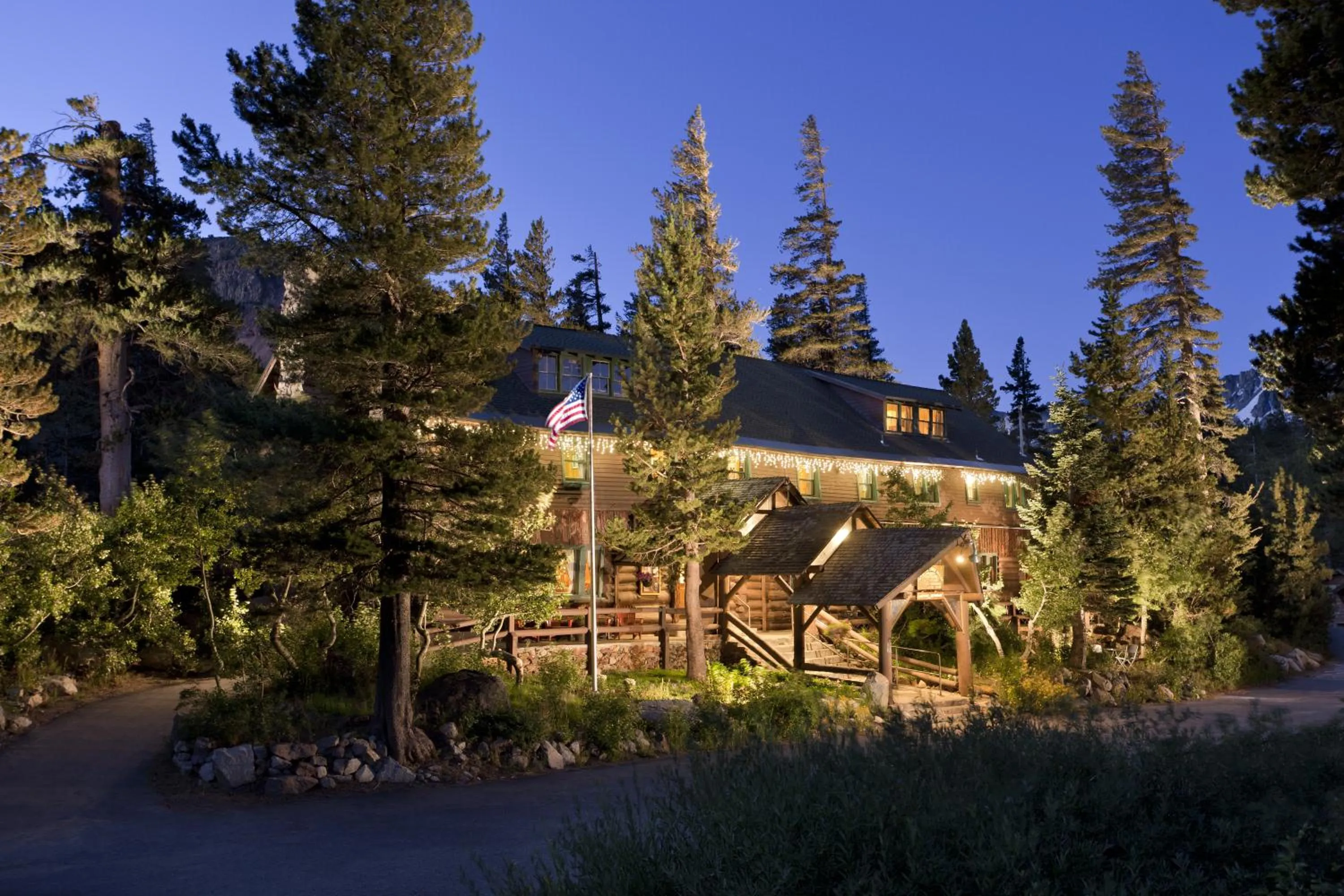Property building in Tamarack Lodge