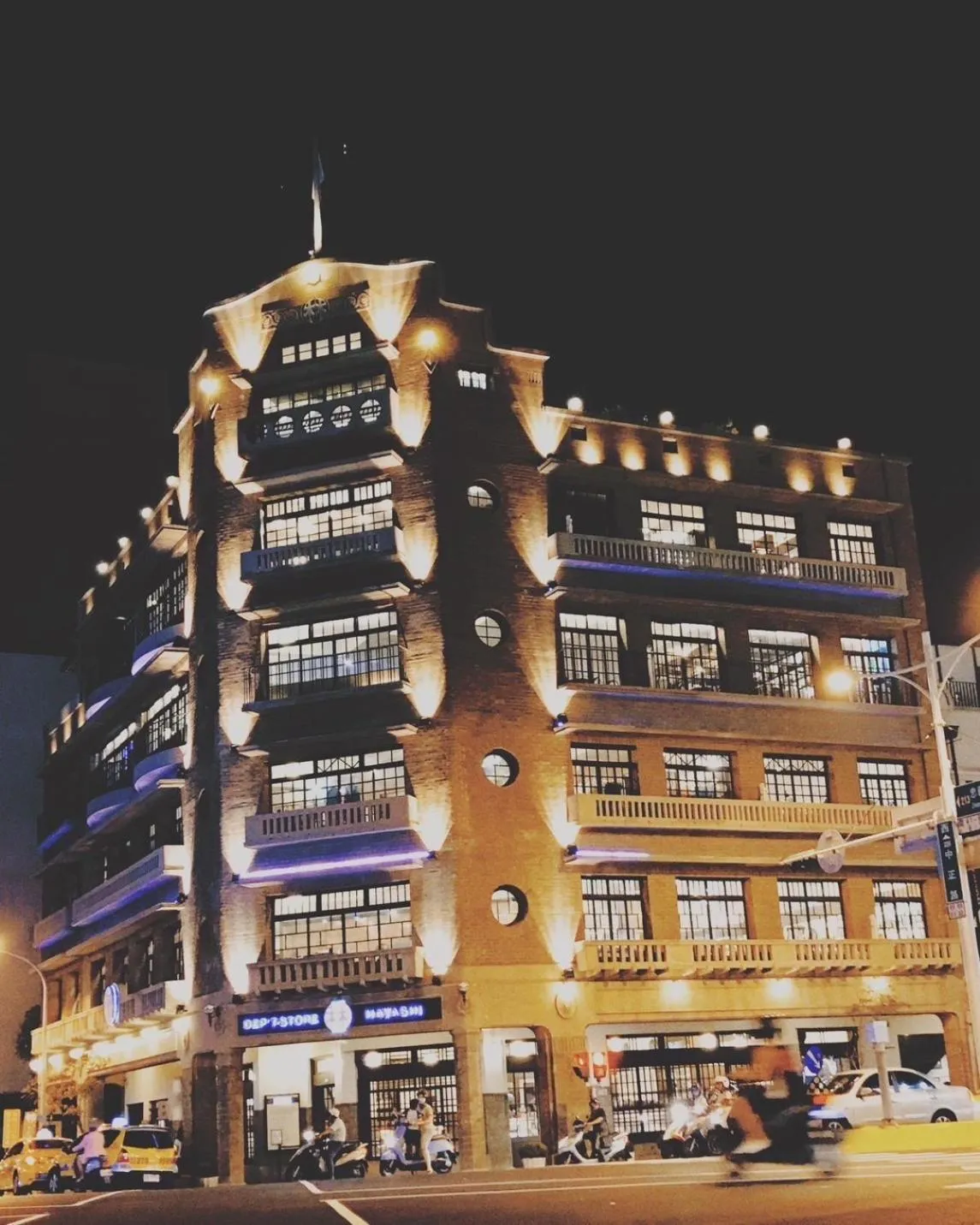 Property building in Long Lang Homestay